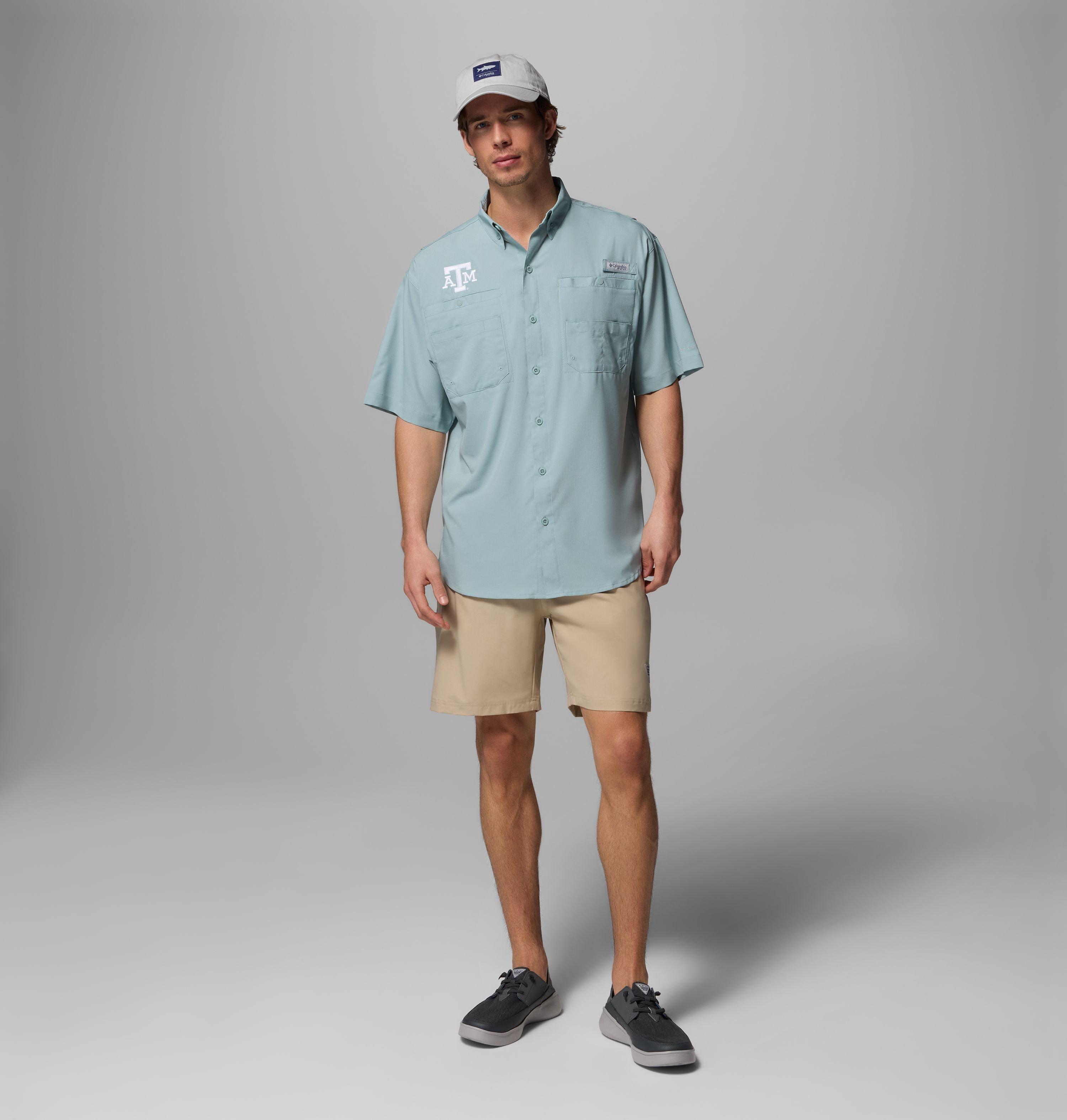 Men's Collegiate PFG Tamiami™ Short Sleeve Shirt | 471 | L 2