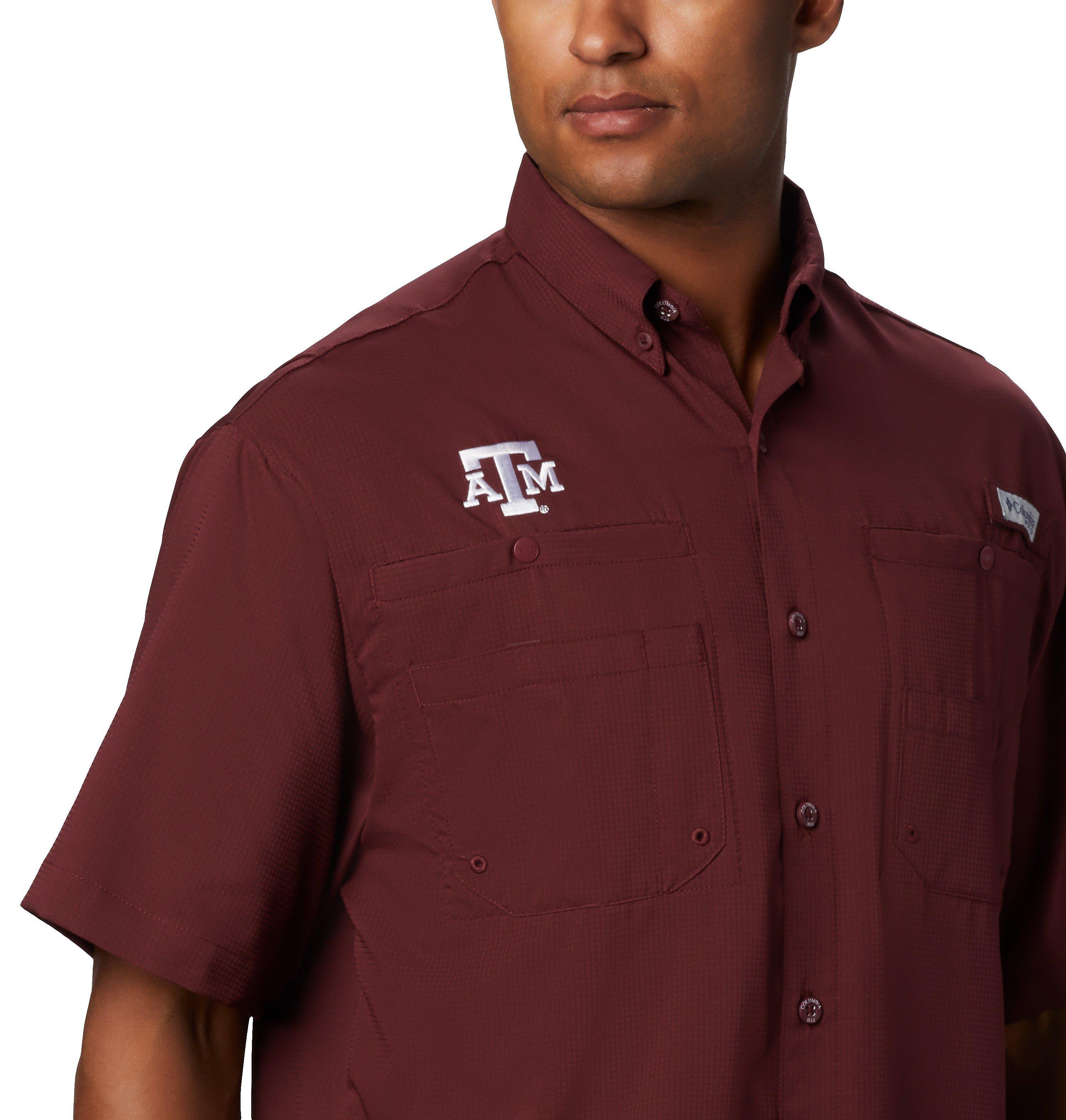 Men's Collegiate PFG Tamiami Short Sleeve Shirt - Texas A&M 6