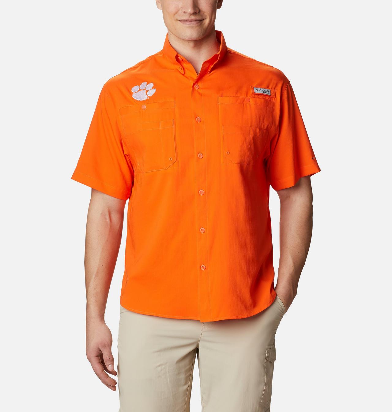 Men's Collegiate PFG Tamiami™ Short Sleeve Shirt - Clemson 1