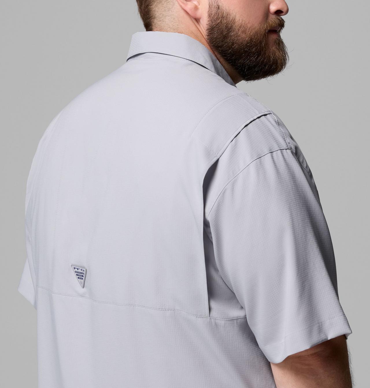 Men's Collegiate PFG Tamiami™ Short Sleeve Shirt - Big - Georgia 6