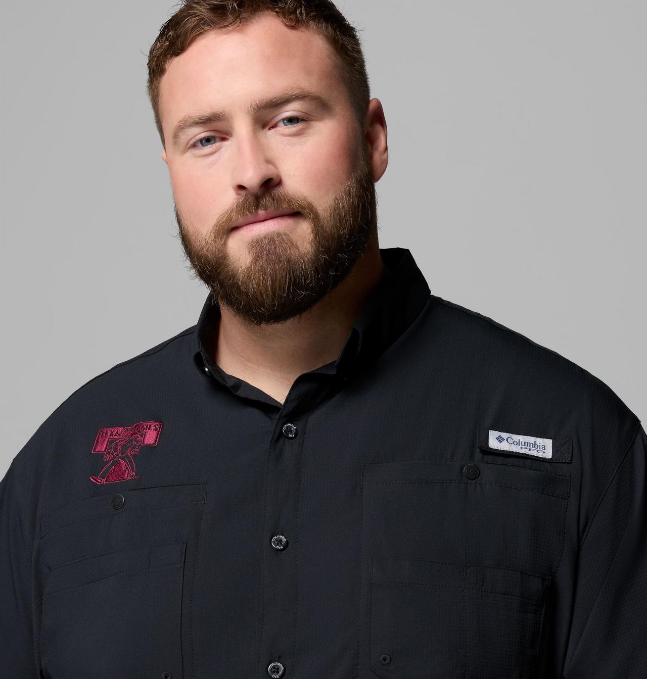 Men's Collegiate PFG Tamiami™ Short Sleeve Shirt - Big - Texas A&M 5
