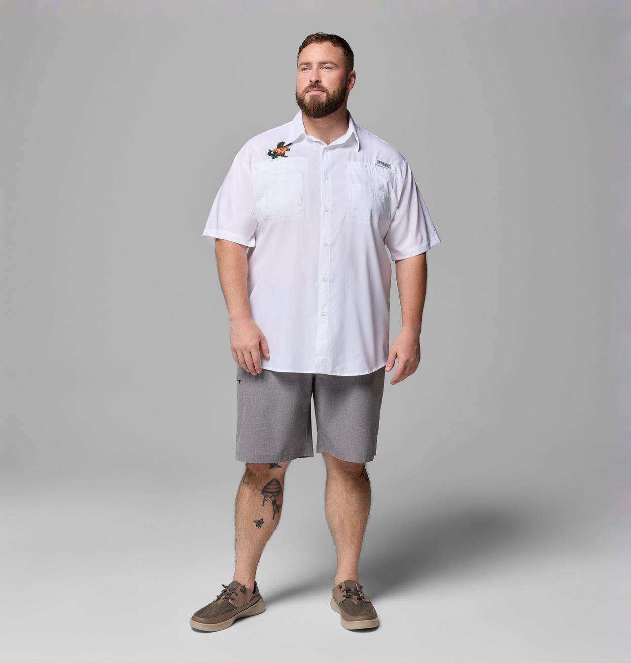 Men's Collegiate PFG Tamiami™ Short Sleeve Shirt - Big - Florida 2