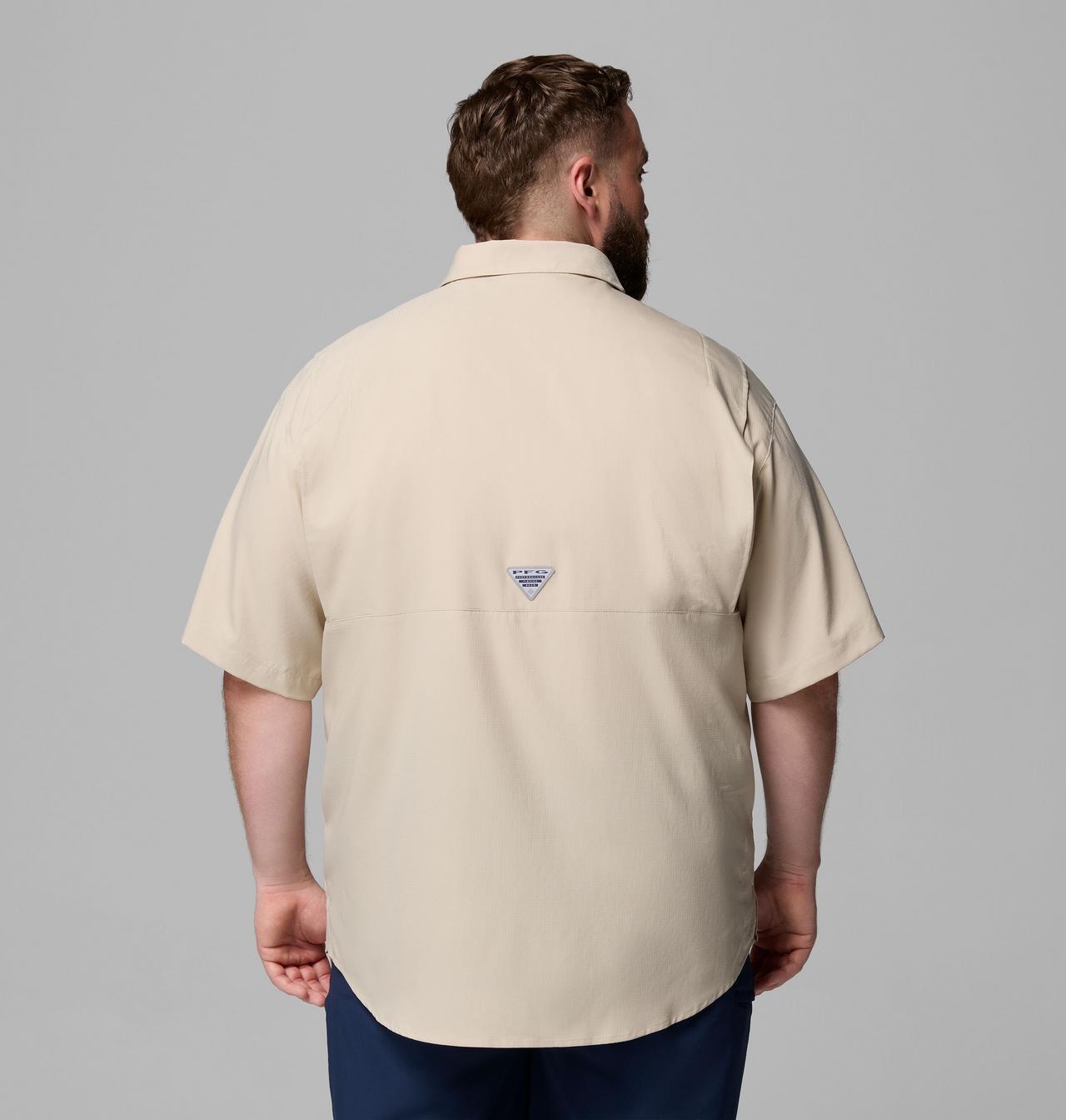 Men's Collegiate PFG Tamiami™ Short Sleeve Shirt - Big - Texas 3