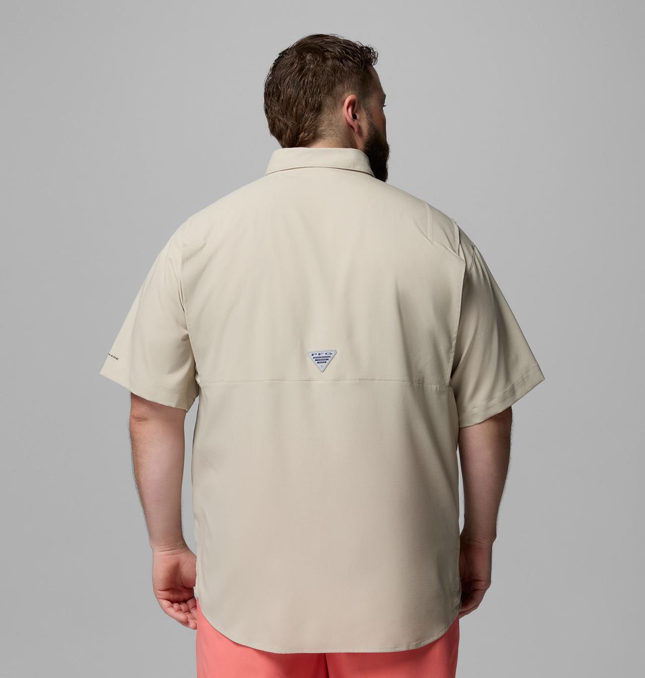 Men's Collegiate PFG Tamiami™ Short Sleeve Shirt - Big | 167 | 2X 3