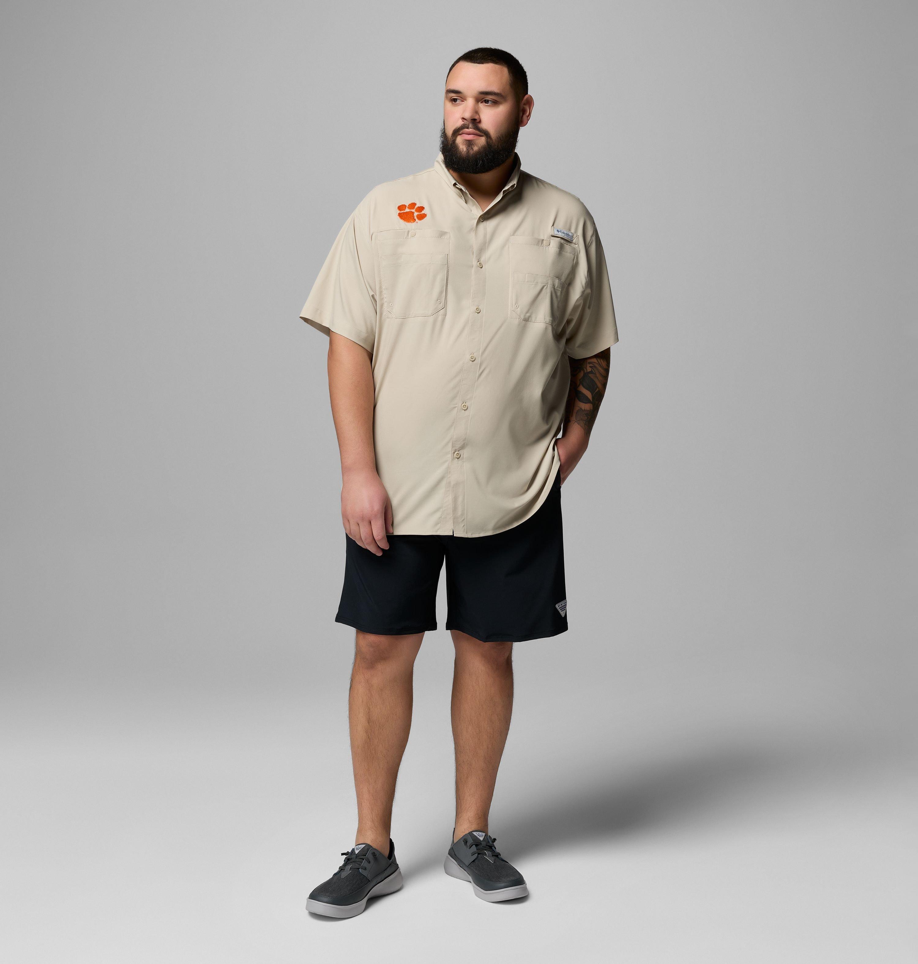 Men's Collegiate PFG Tamiami Short Sleeve Shirt - Big - Clemson 2