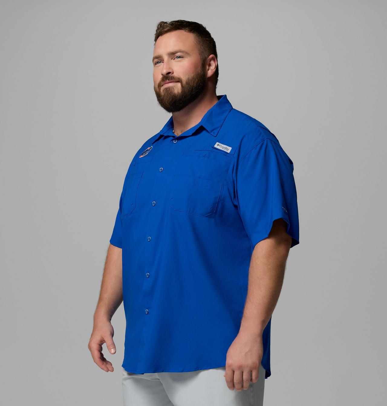 Men's Collegiate PFG Tamiami™ Short Sleeve Shirt - Big - Florida 3