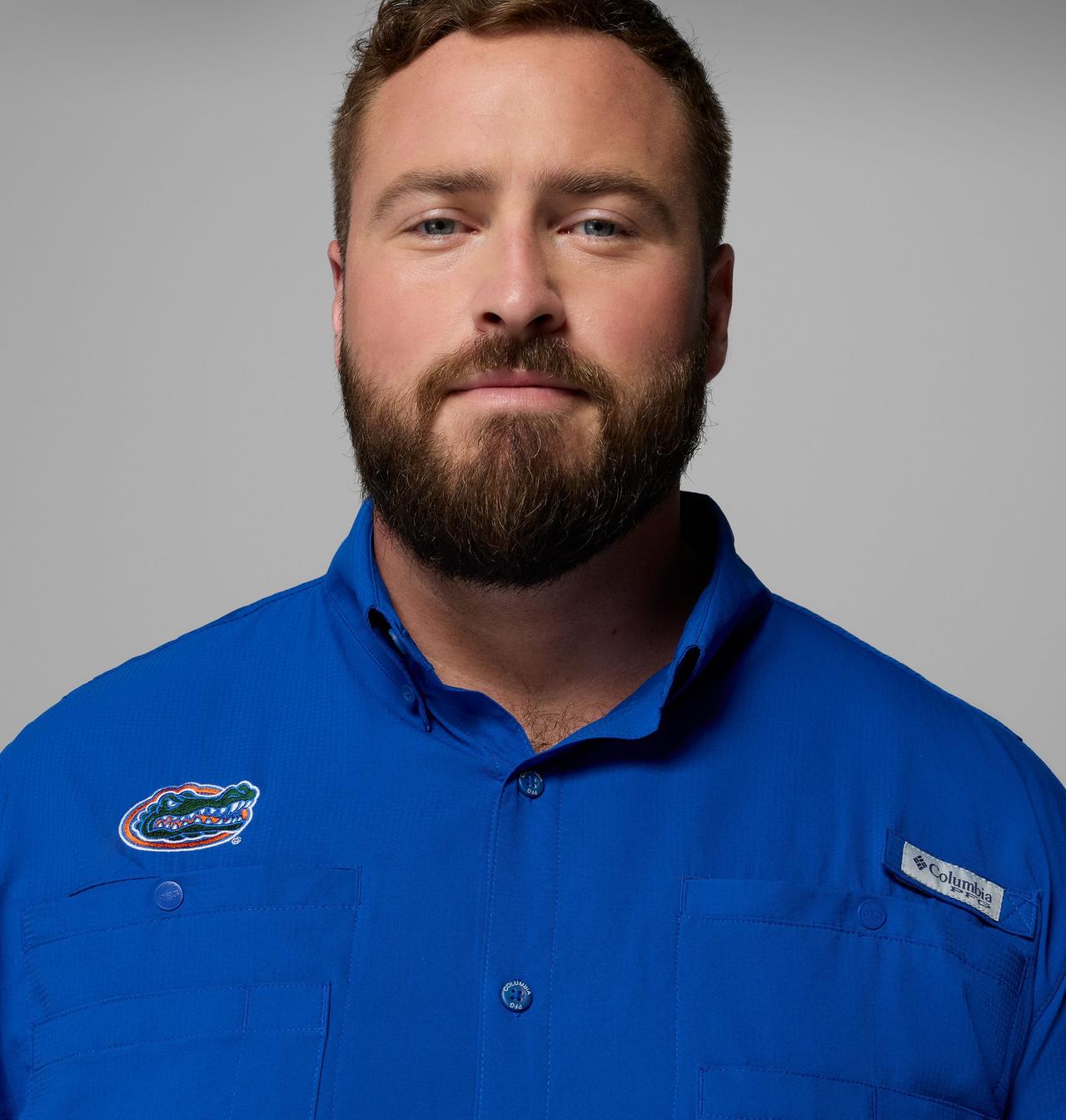 Men's Collegiate PFG Tamiami™ Short Sleeve Shirt - Big - Florida 4