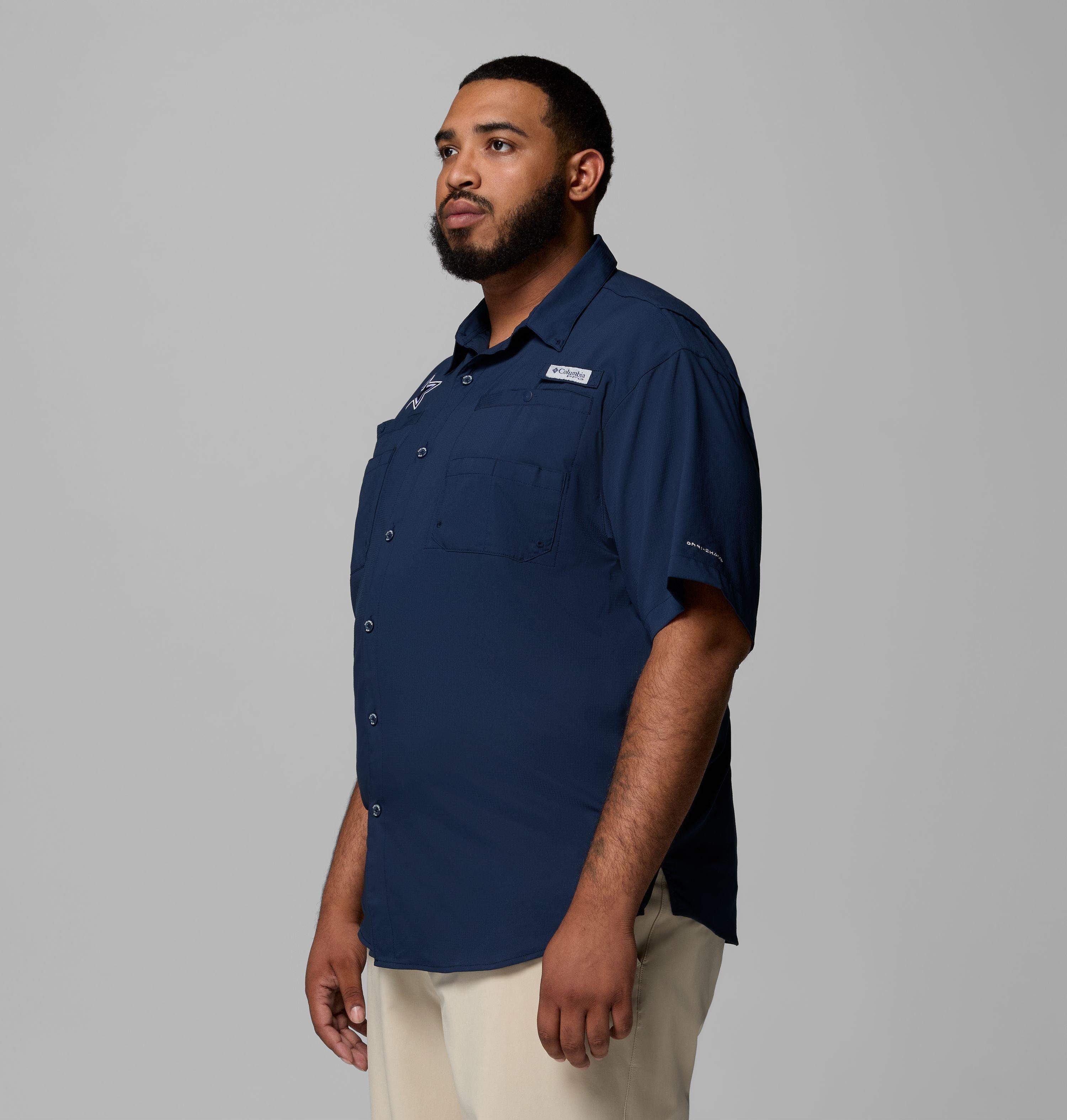 Men's PFG Tamiami Short Sleeve Shirt - Big - Dallas Cowboys 4