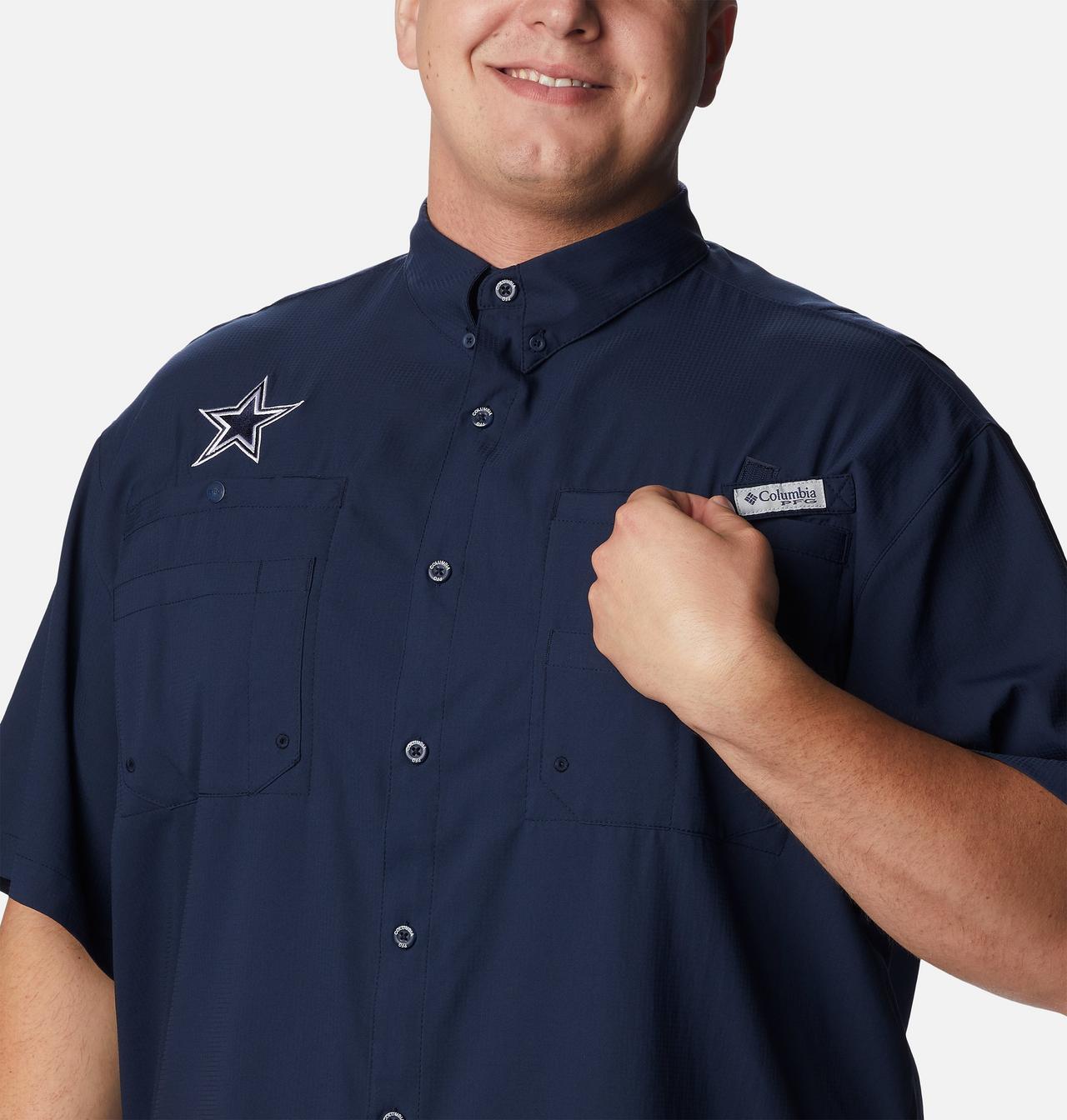 Men's PFG Tamiami™ Short Sleeve Shirt - Big - Dallas Cowboys 4