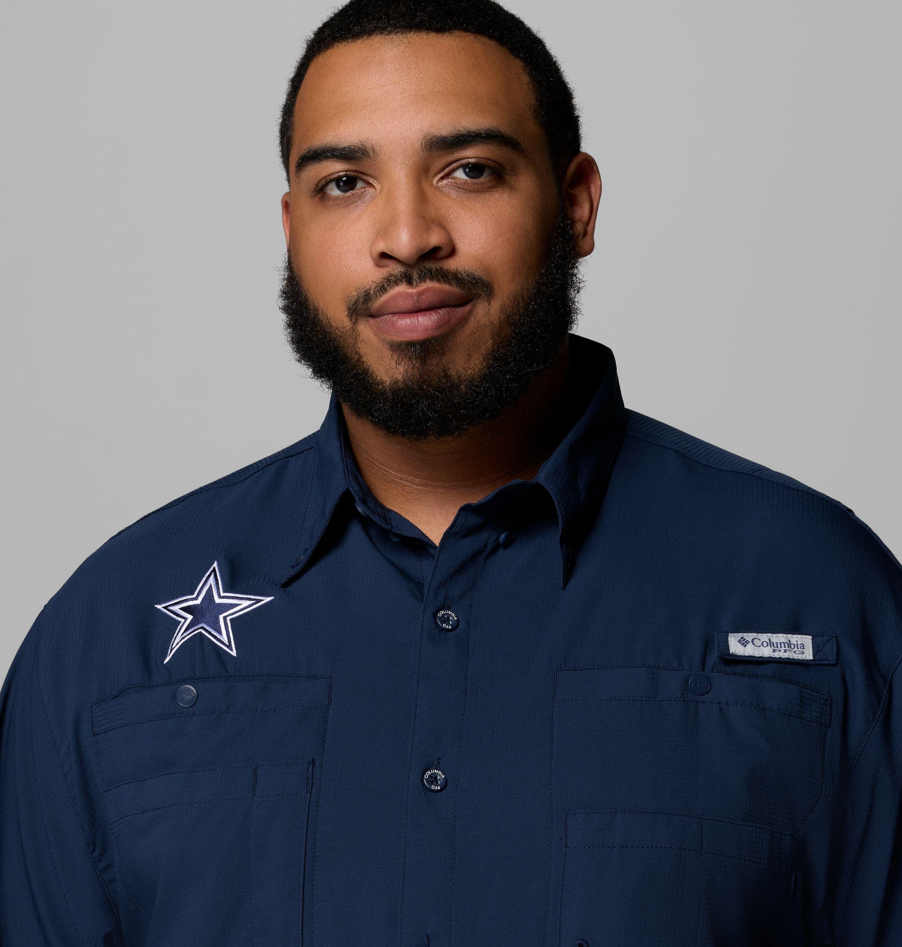Men's PFG Tamiami Short Sleeve Shirt - Big - Dallas Cowboys 5