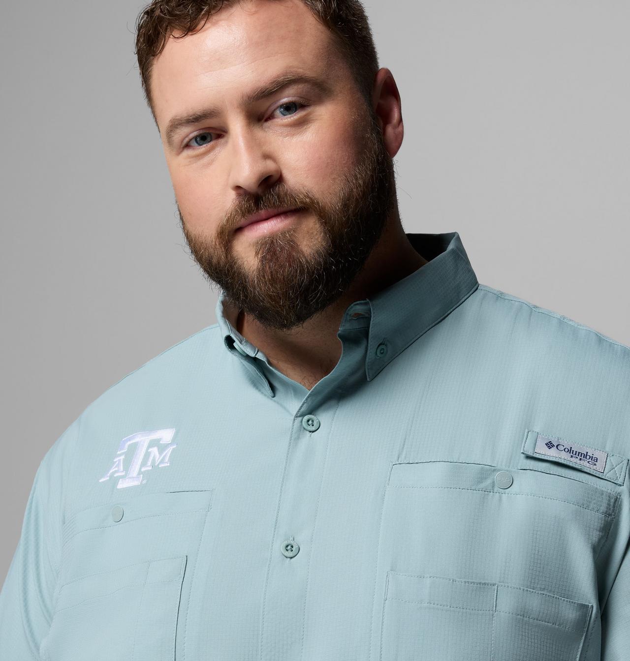 Men's Collegiate PFG Tamiami™ Short Sleeve Shirt - Big - Texas A&M 5