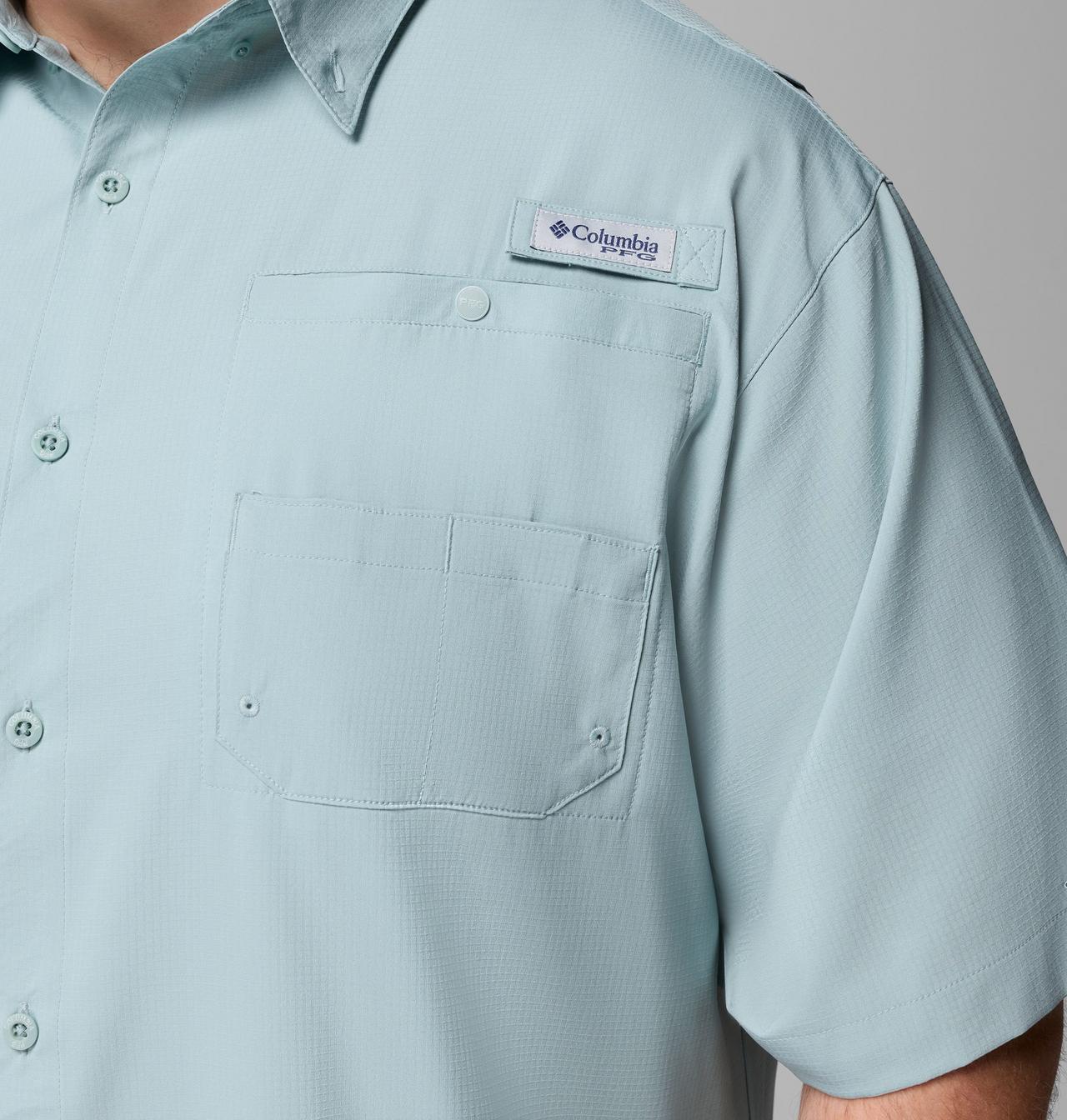 Men's Collegiate PFG Tamiami™ Short Sleeve Shirt - Big | 472 | 4X 7
