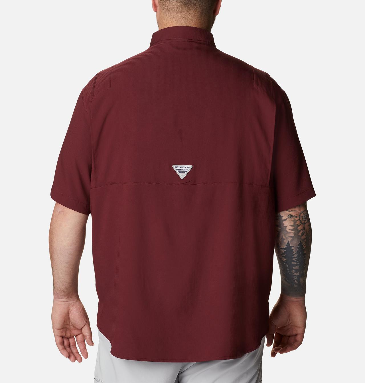 Men's Collegiate PFG Tamiami™ Short Sleeve Shirt - Big - Texas A&M 2