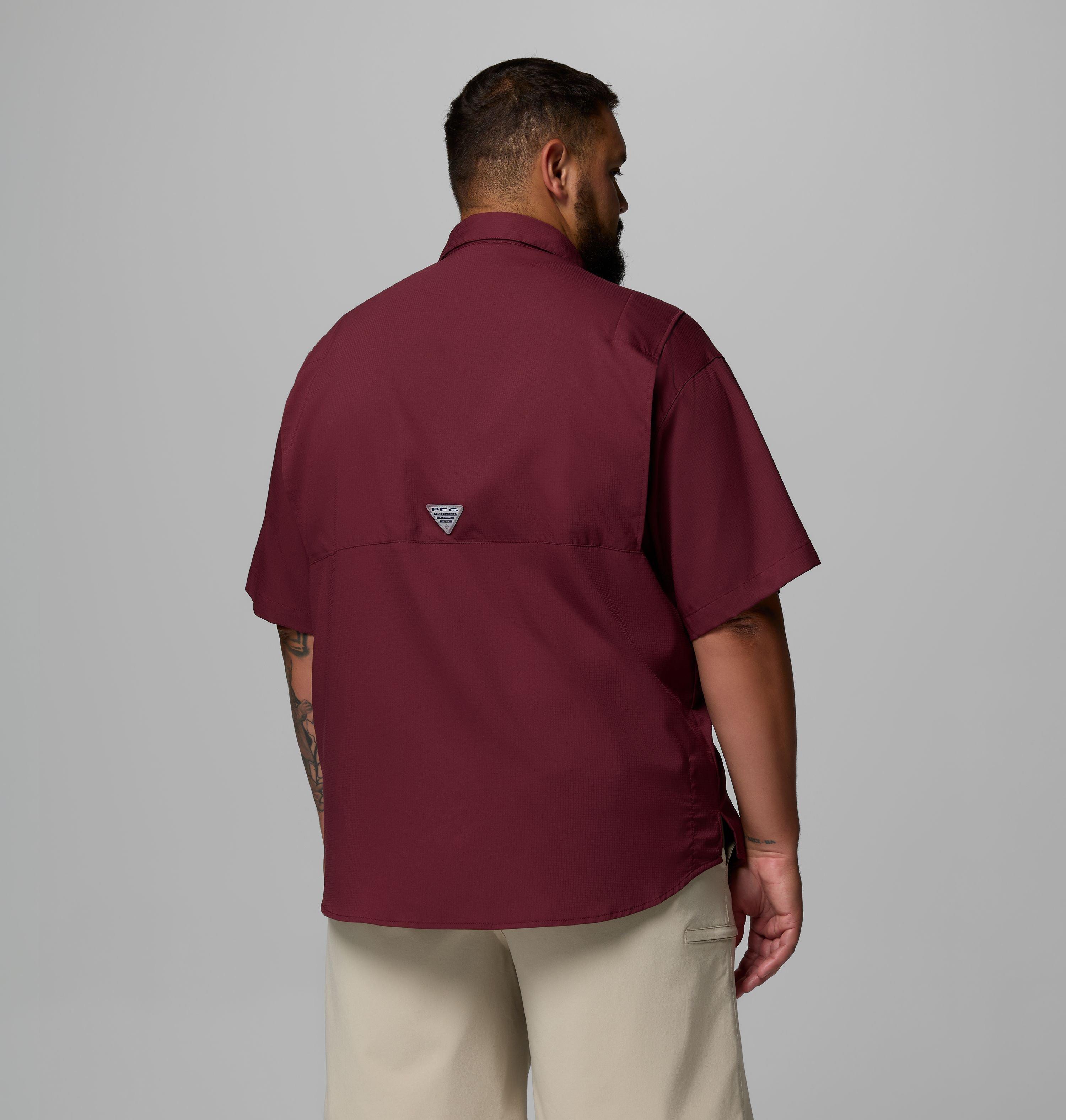 Men's Collegiate PFG Tamiami Short Sleeve Shirt - Big - Texas A&M 3