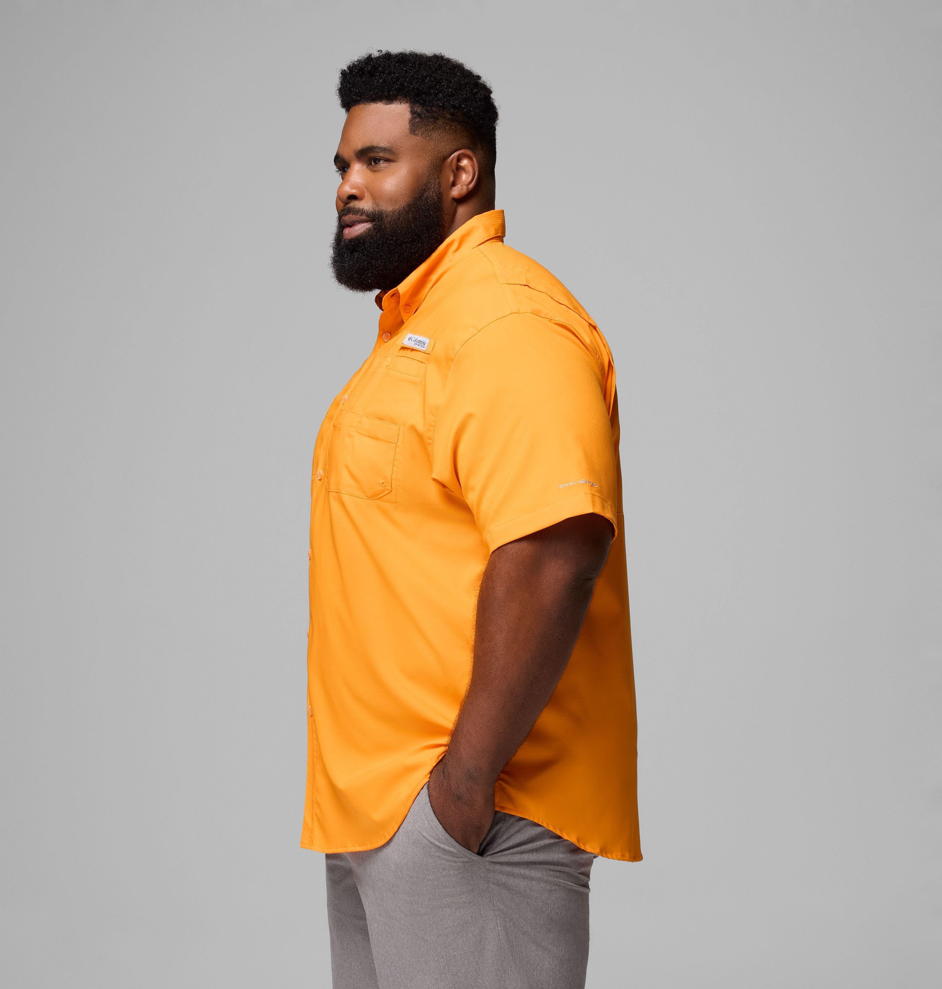 Men's Collegiate PFG Tamiami Short Sleeve Shirt - Big - Tennessee 4