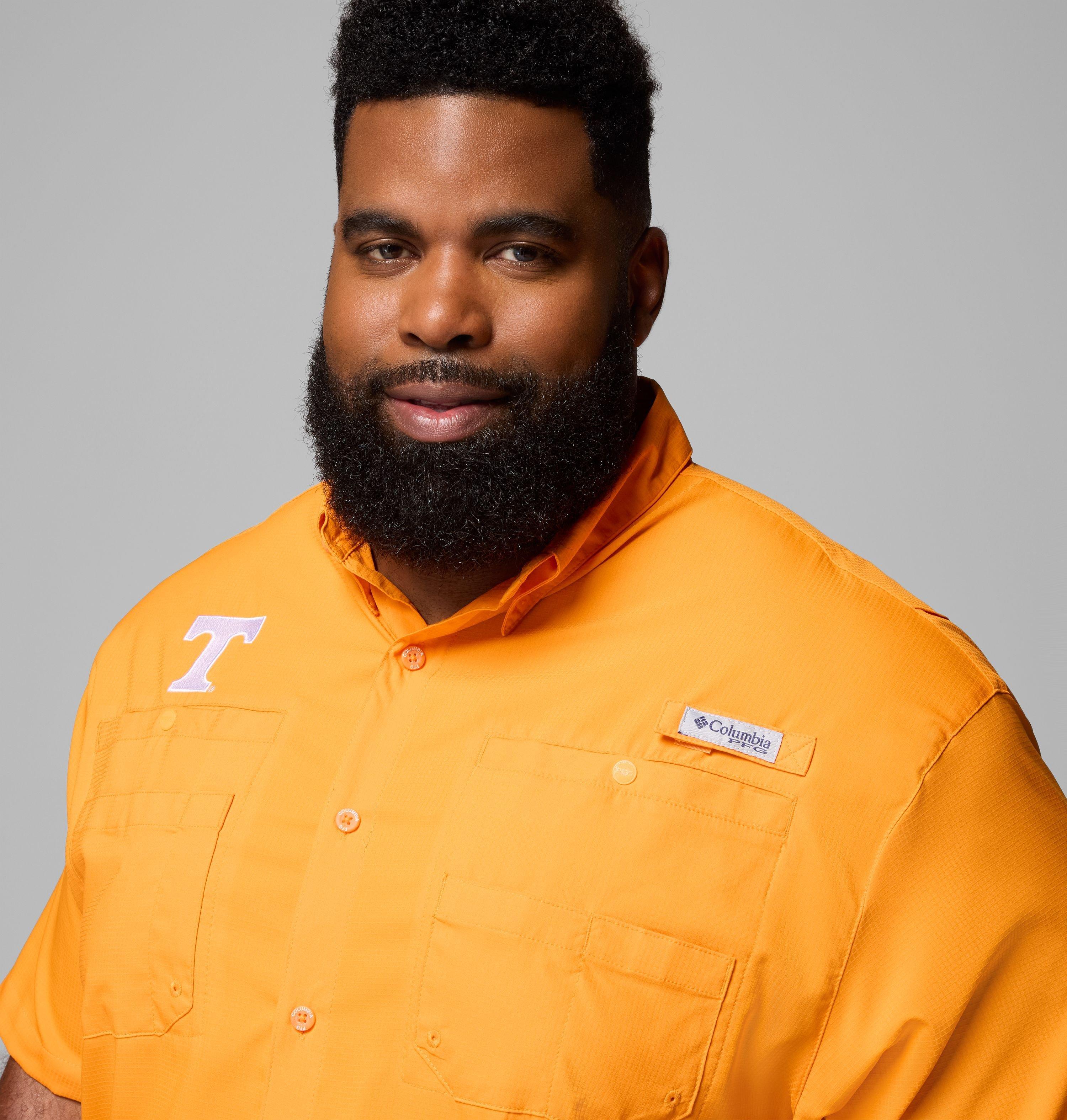 Men's Collegiate PFG Tamiami Short Sleeve Shirt - Big - Tennessee 5