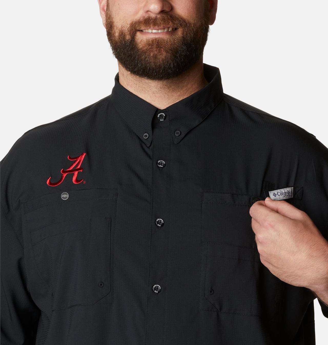 Men's Collegiate PFG Tamiami™ Short Sleeve Shirt - Big - Alabama 4