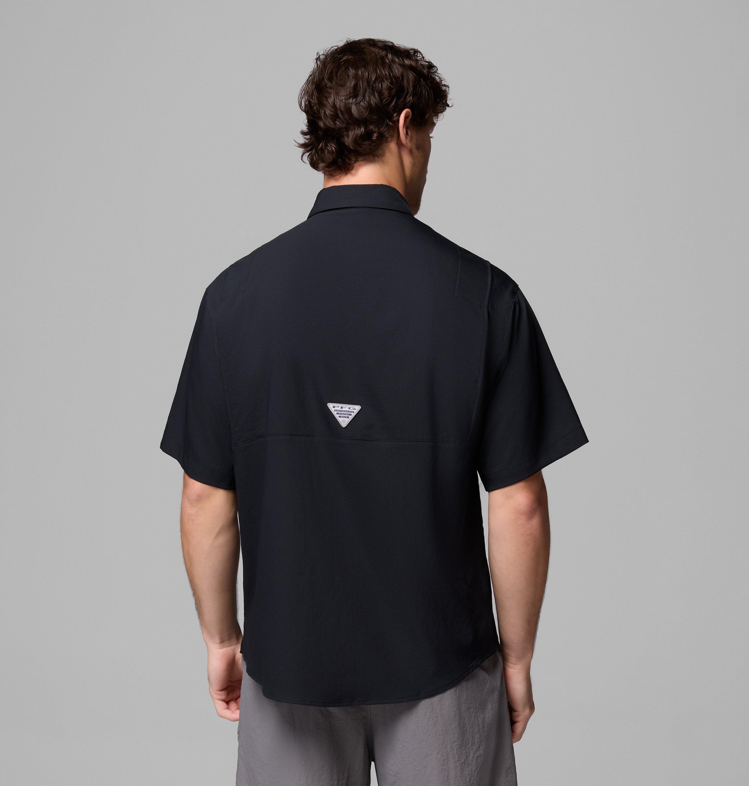 Men's Collegiate PFG Tamiami Short Sleeve Shirt - Tall - Arkansas 3