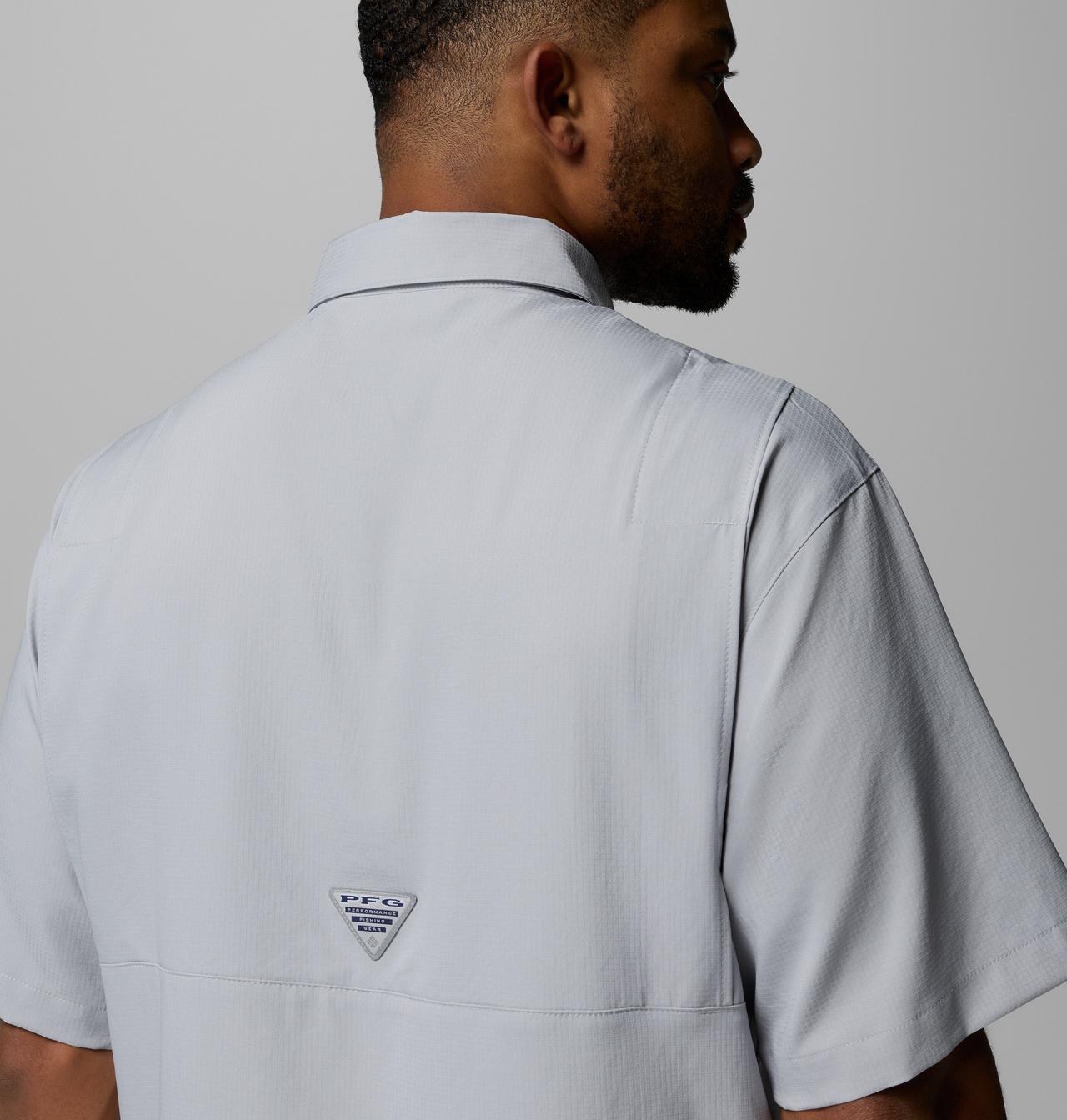 Men's Collegiate PFG Tamiami™ Short Sleeve Shirt - Tall - Georgia 6