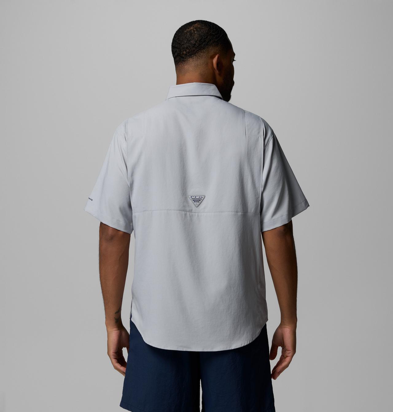 Men's Collegiate PFG Tamiami™ Short Sleeve Shirt - Tall - Georgia 3