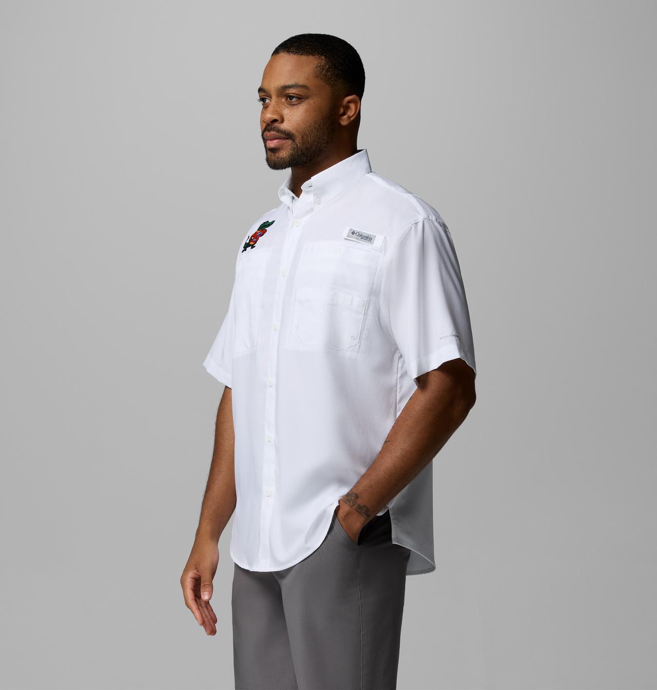 Men's Collegiate PFG Tamiami™ Short Sleeve Shirt - Tall - Florida 4
