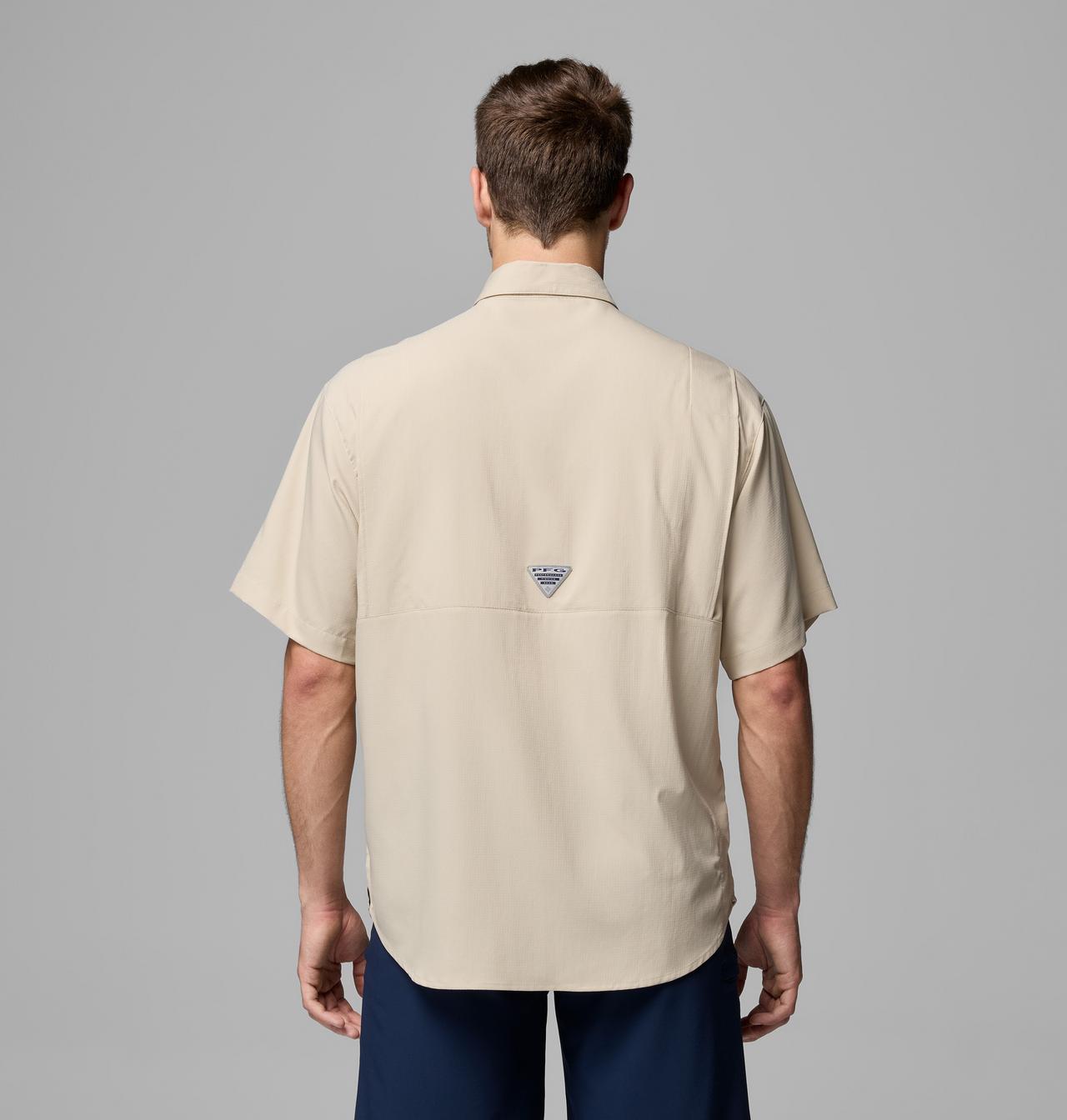 Men's Collegiate PFG Tamiami Short Sleeve Shirt - Tall - Texas 3