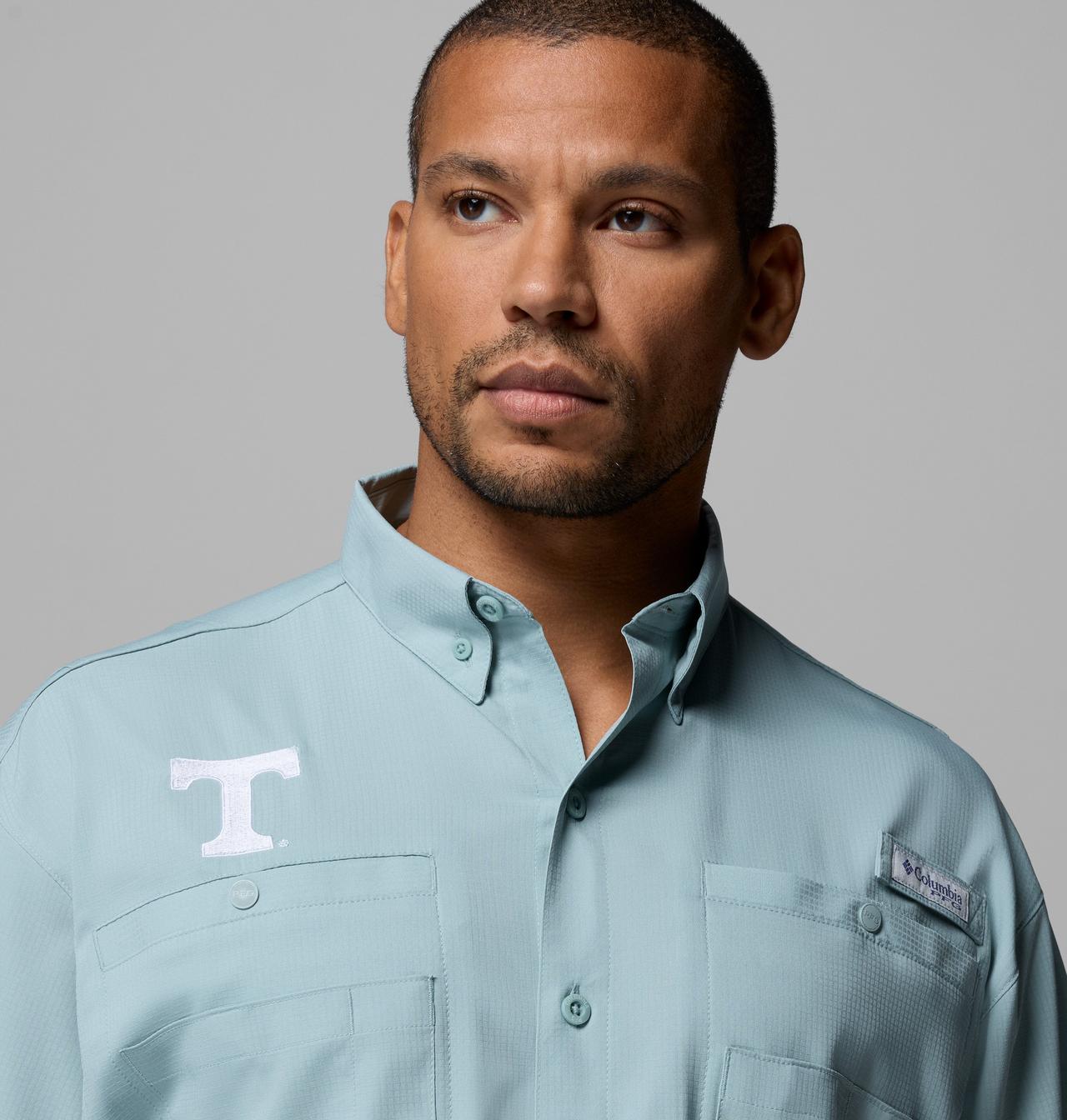 Men's Collegiate PFG Tamiami Short Sleeve Shirt - Tall - Tennessee 5