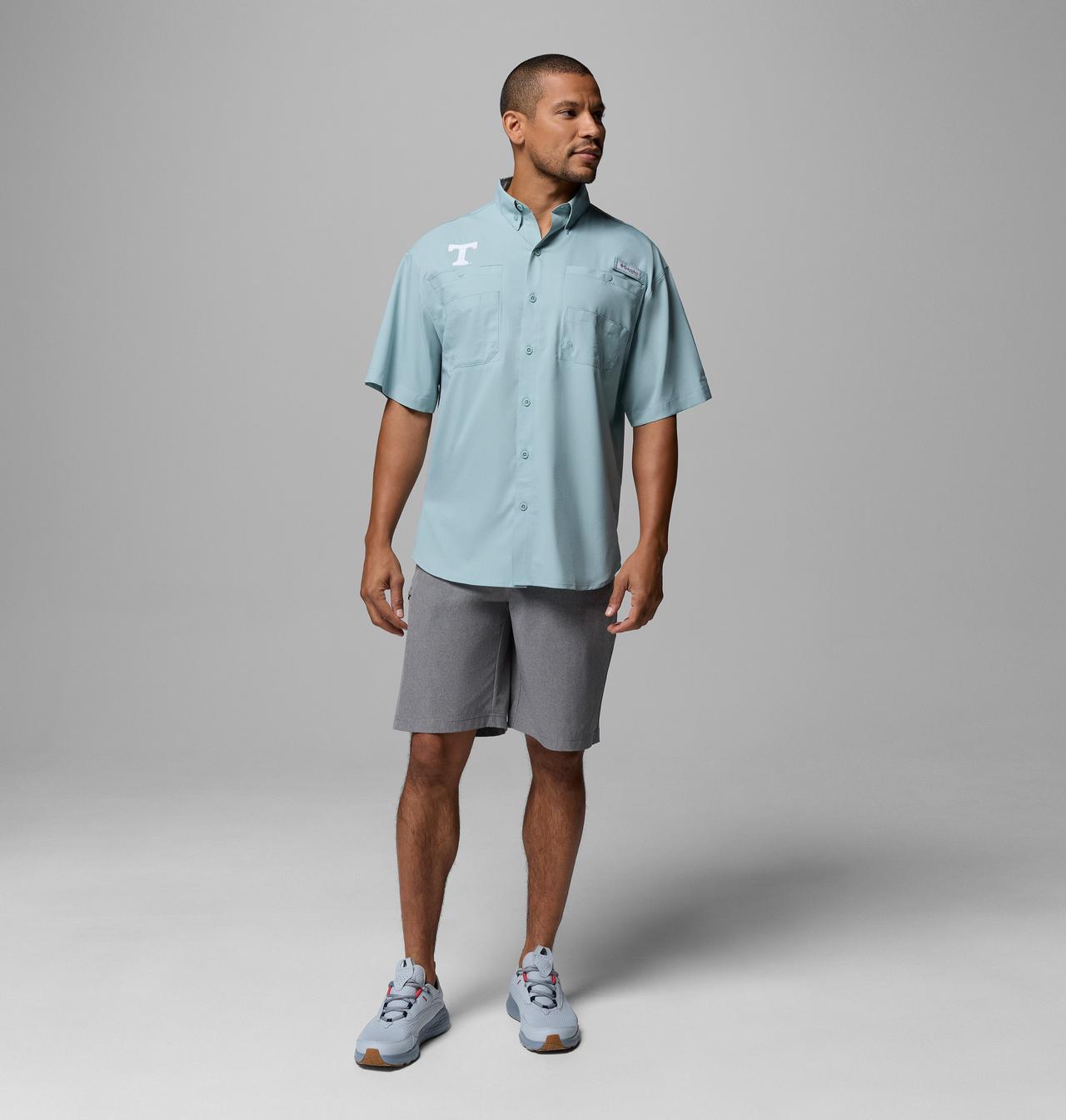 Men's Collegiate PFG Tamiami Short Sleeve Shirt - Tall - Tennessee 2