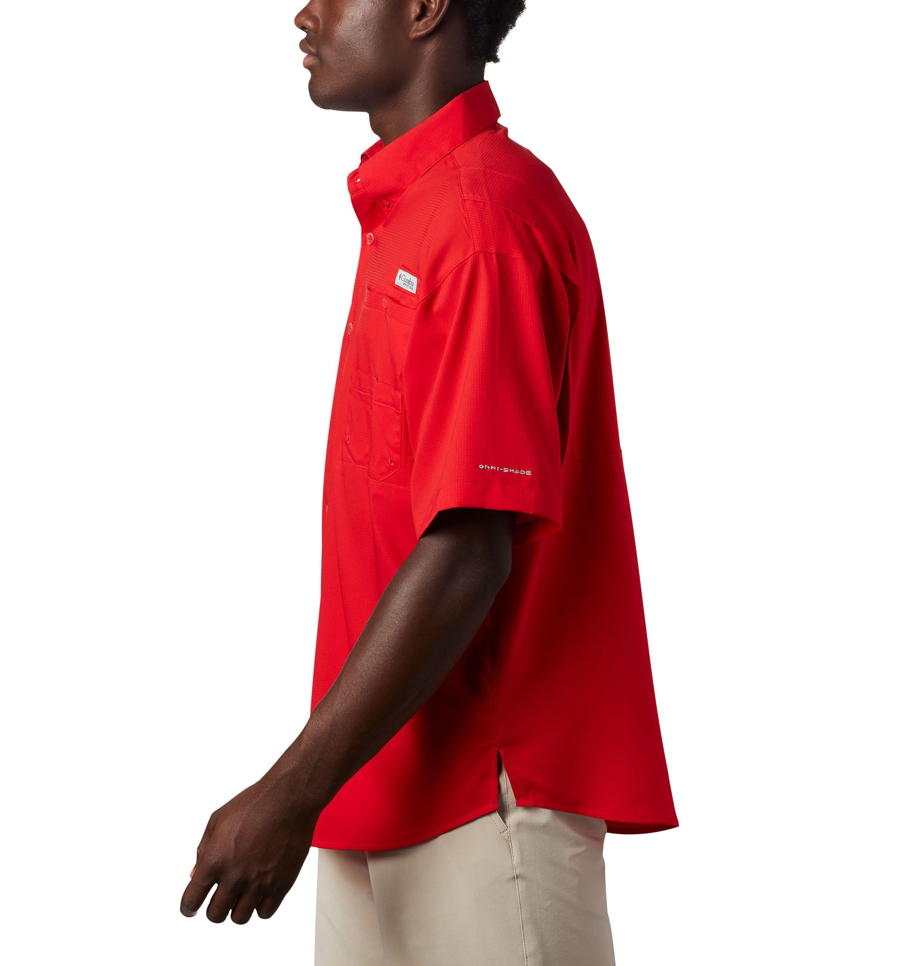 Men's Collegiate PFG Tamiami Short Sleeve Shirt - Tall - Georgia 3