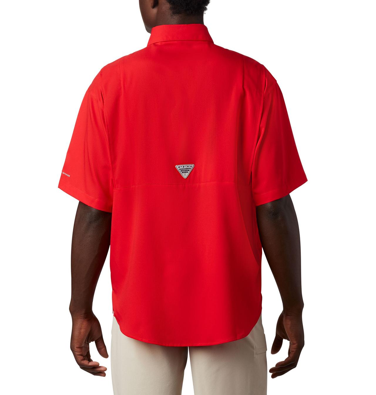 Men's Collegiate PFG Tamiami™ Short Sleeve Shirt - Tall - Georgia 2