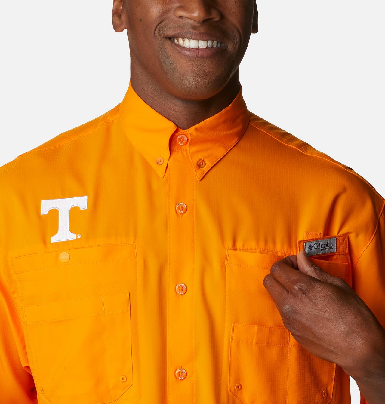 Men's Collegiate PFG Tamiami™ Short Sleeve Shirt - Tall - Tennessee 4