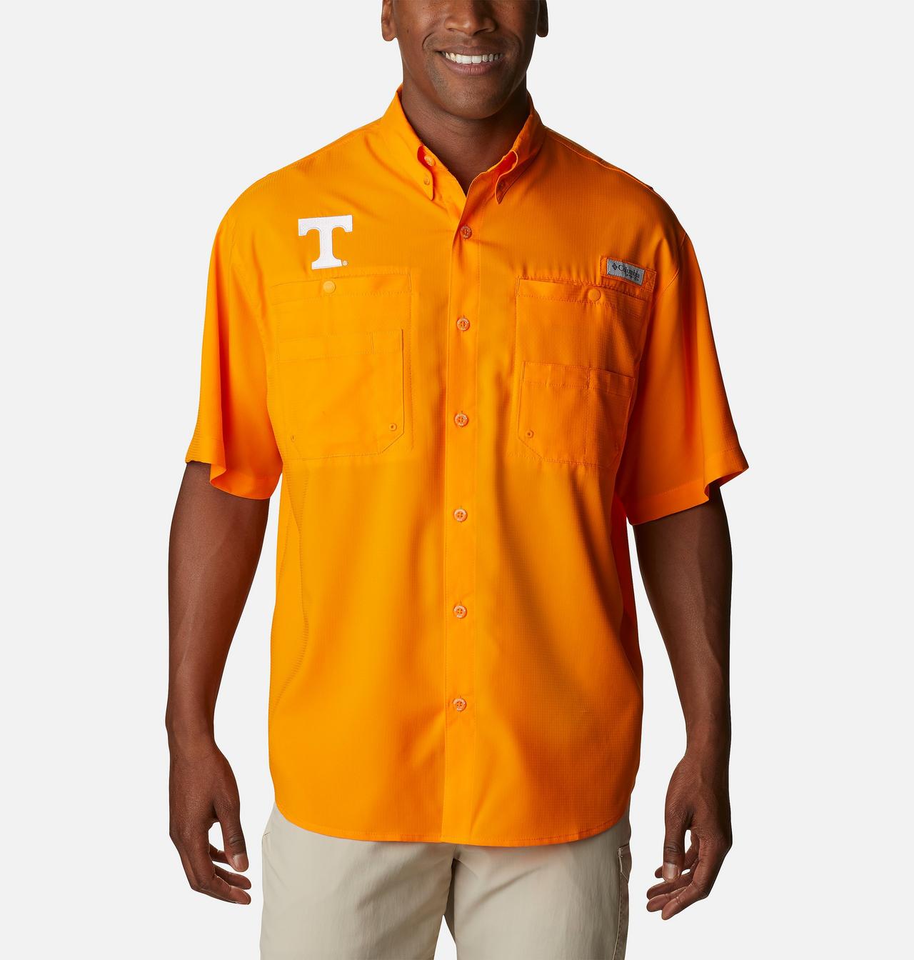Men's Collegiate PFG Tamiami™ Short Sleeve Shirt - Tall - Tennessee 1
