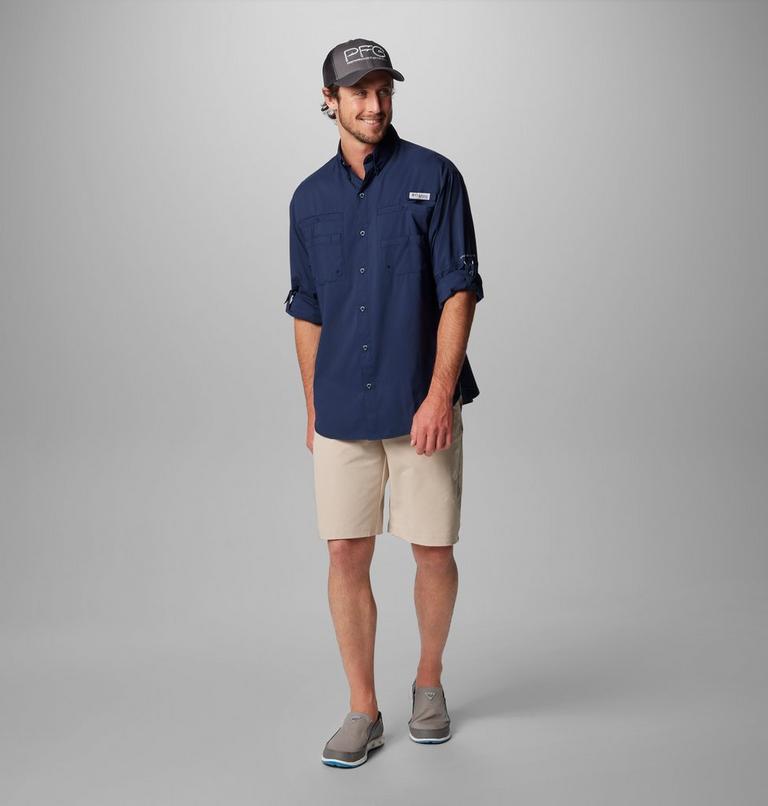 Men's Tamiami II Shirt, Color: Collegiate Navy, image 3