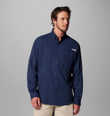 Men's Tamiami II Shirt, Color: Collegiate Navy, image 5
