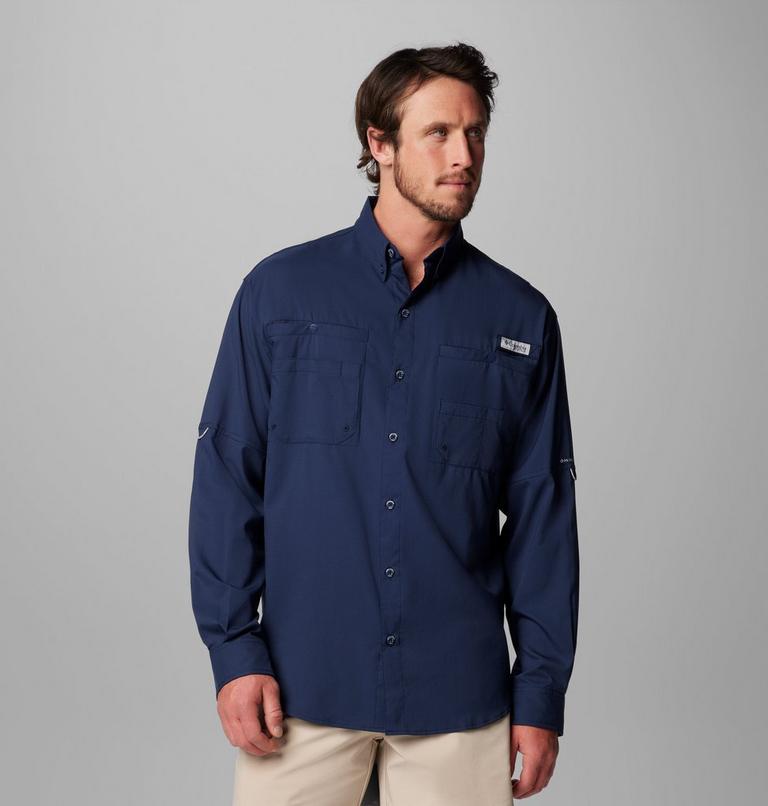 Men's Tamiami II Shirt, Color: Collegiate Navy, image 1