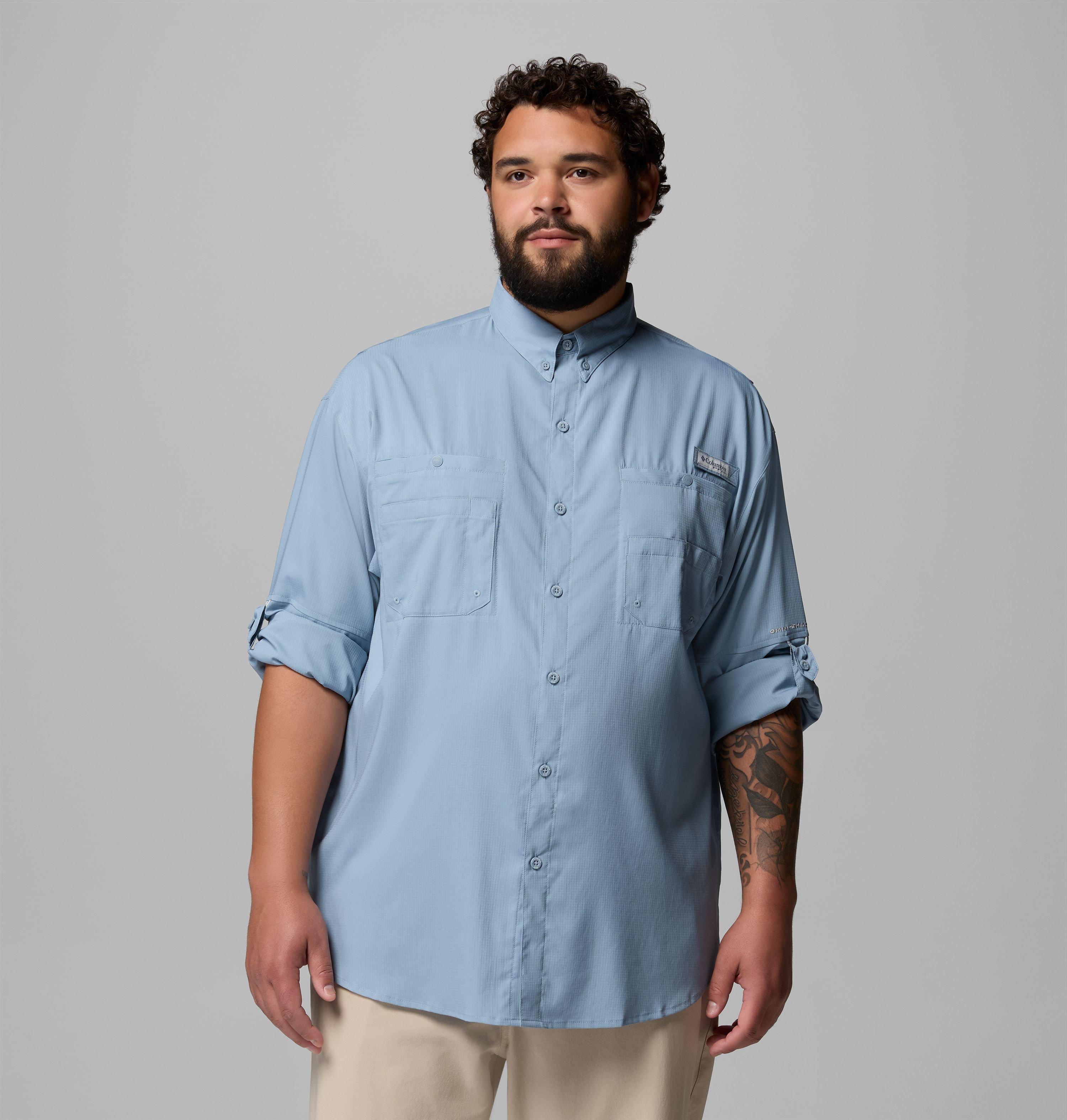 Men's PFG Tamiami II Long Sleeve Shirt - Big | 442 | 1X 5