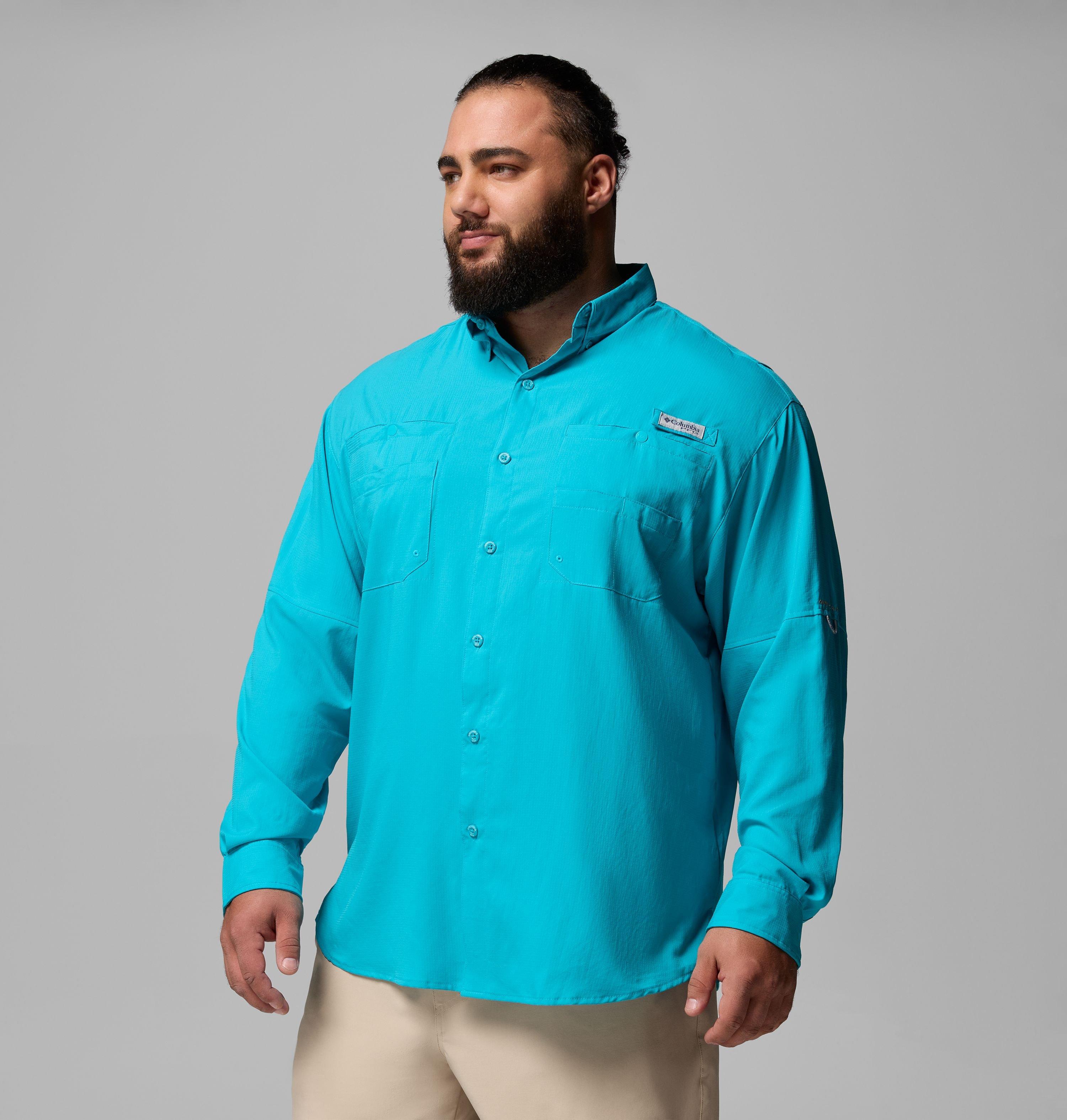 Men's PFG Tamiami II Long Sleeve Shirt - Big | 445 | 5X 4