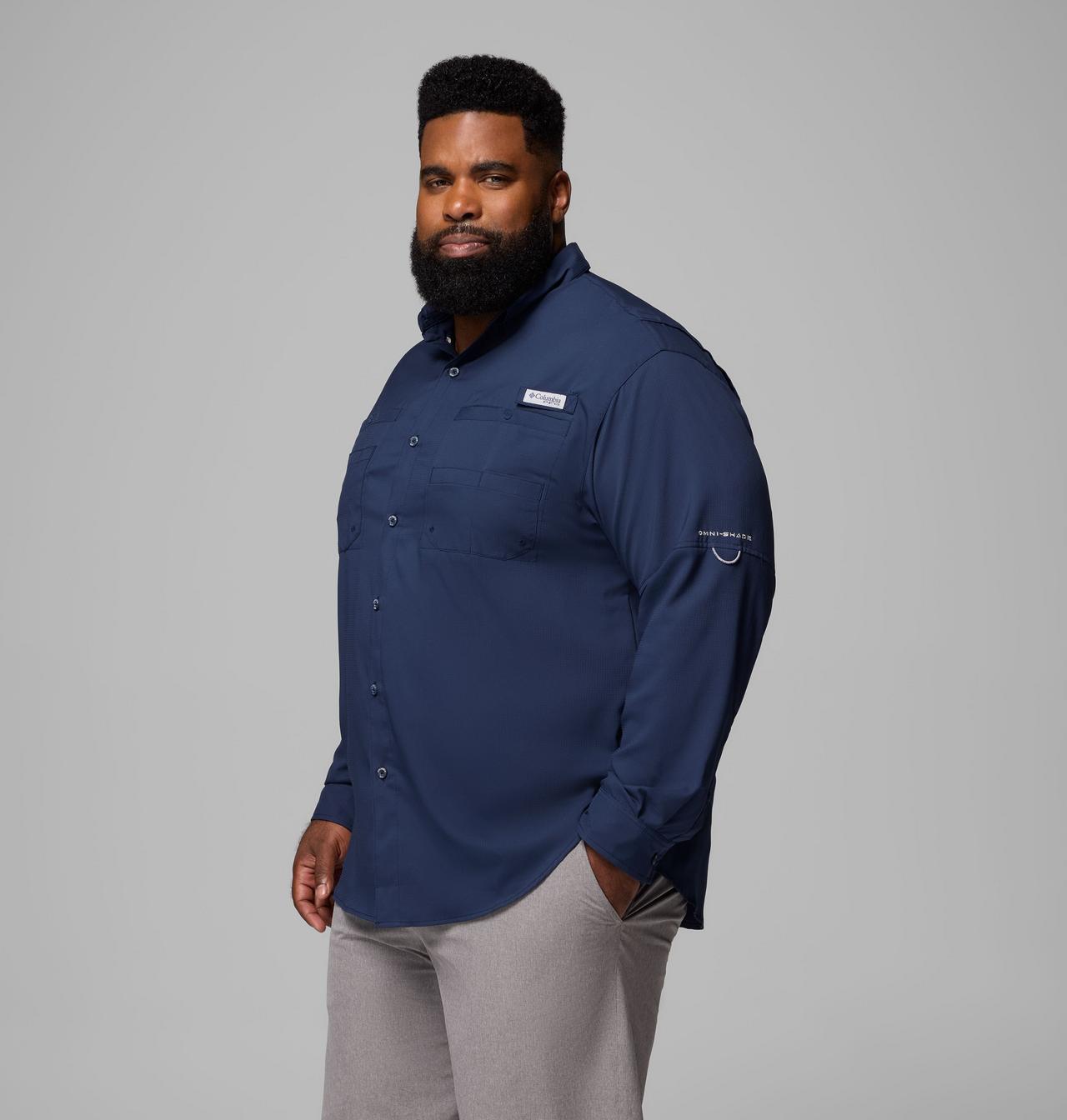 Men’s PFG Tamiami™ II Long Sleeve Shirt - Big | 464 | 4X 4