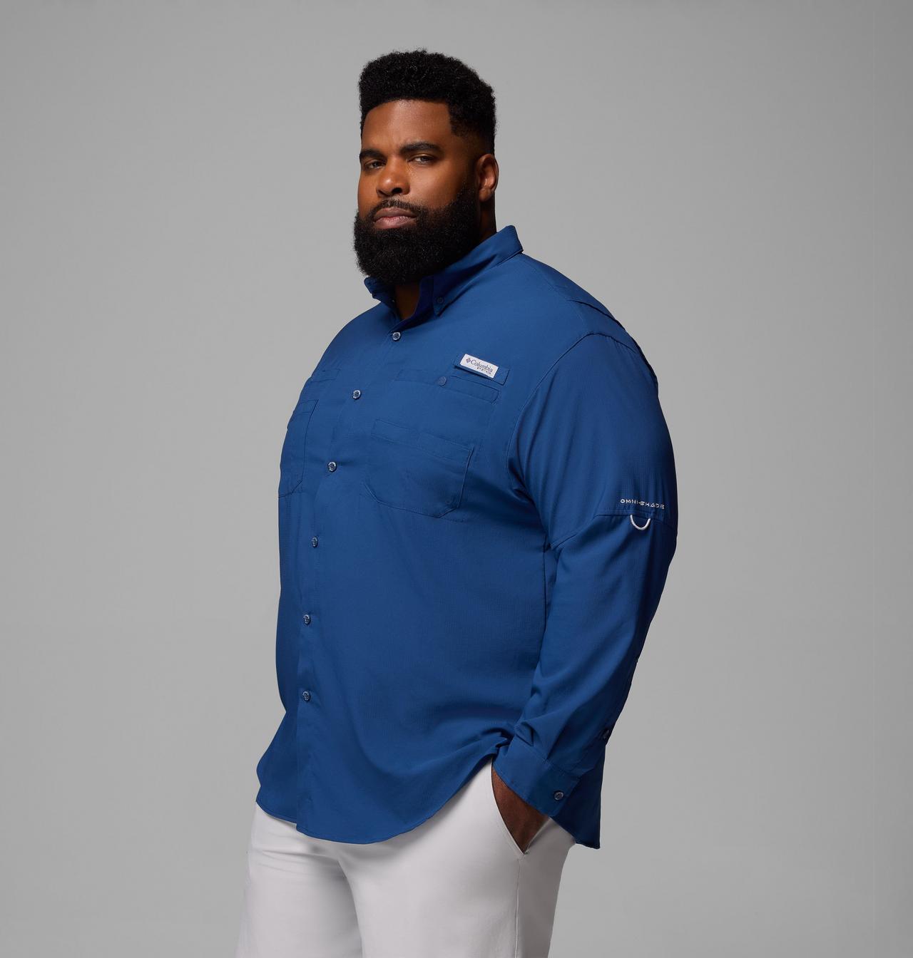 Men’s PFG Tamiami™ II Long Sleeve Shirt - Big | 469 | 5X 4