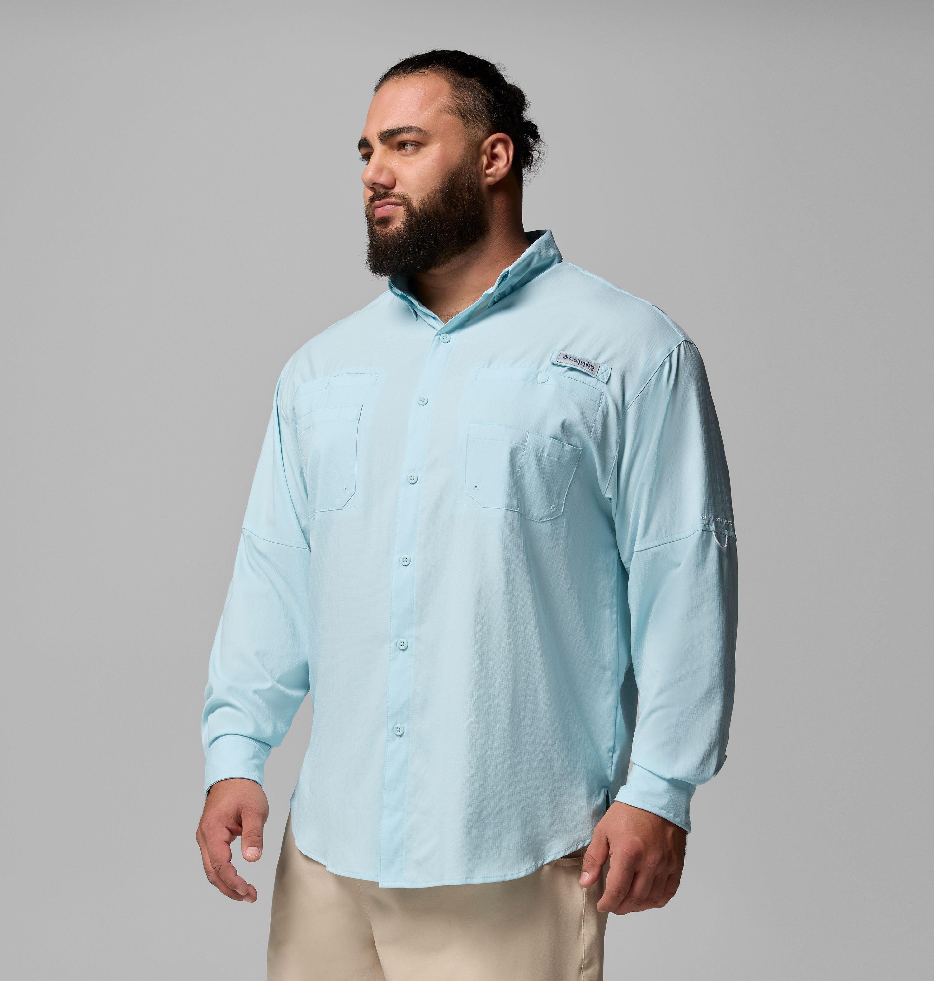 Men's PFG Tamiami II Long Sleeve Shirt - Big | 482 | 5X 4