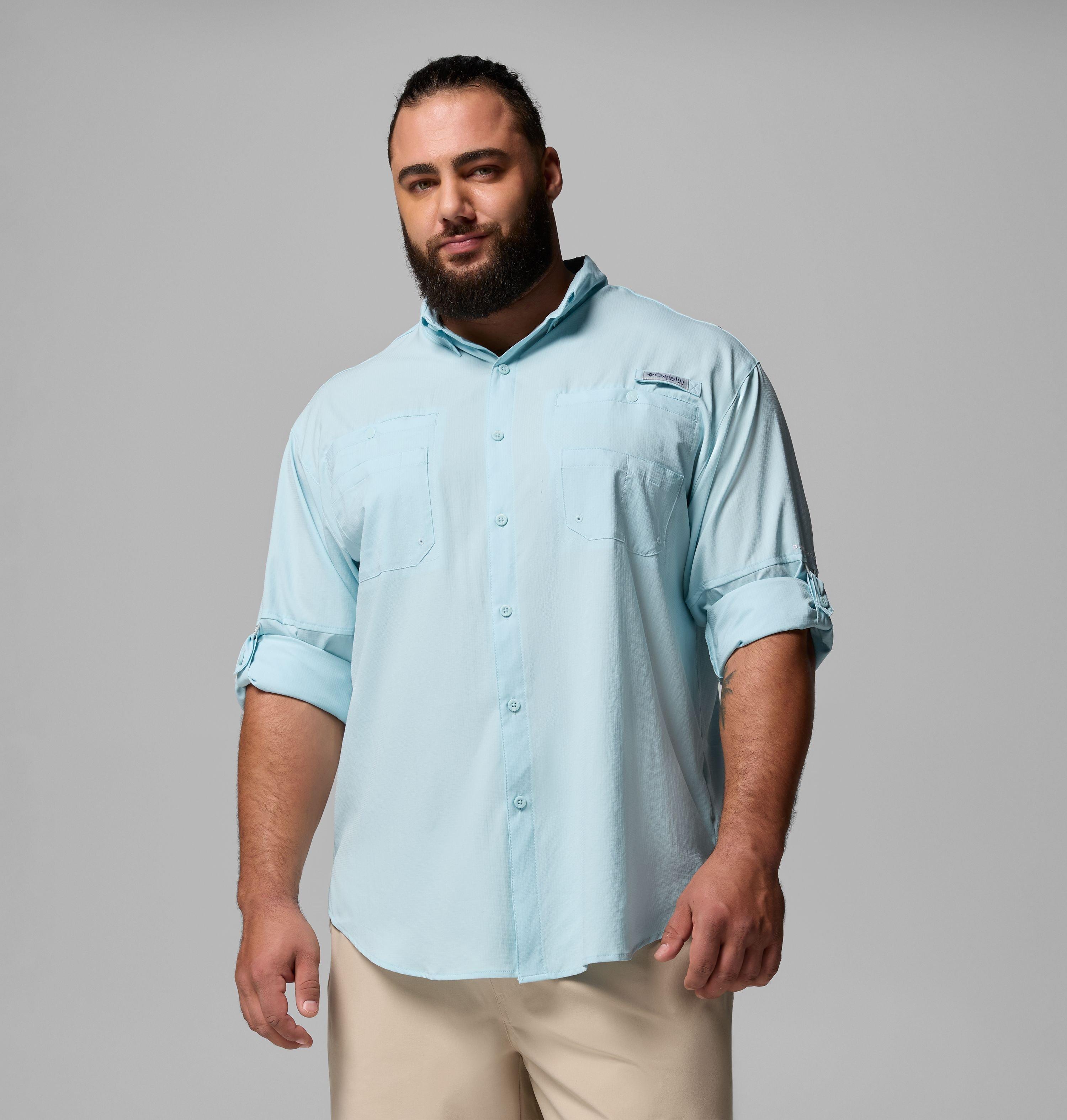Men's PFG Tamiami II Long Sleeve Shirt - Big | 482 | 5X 5