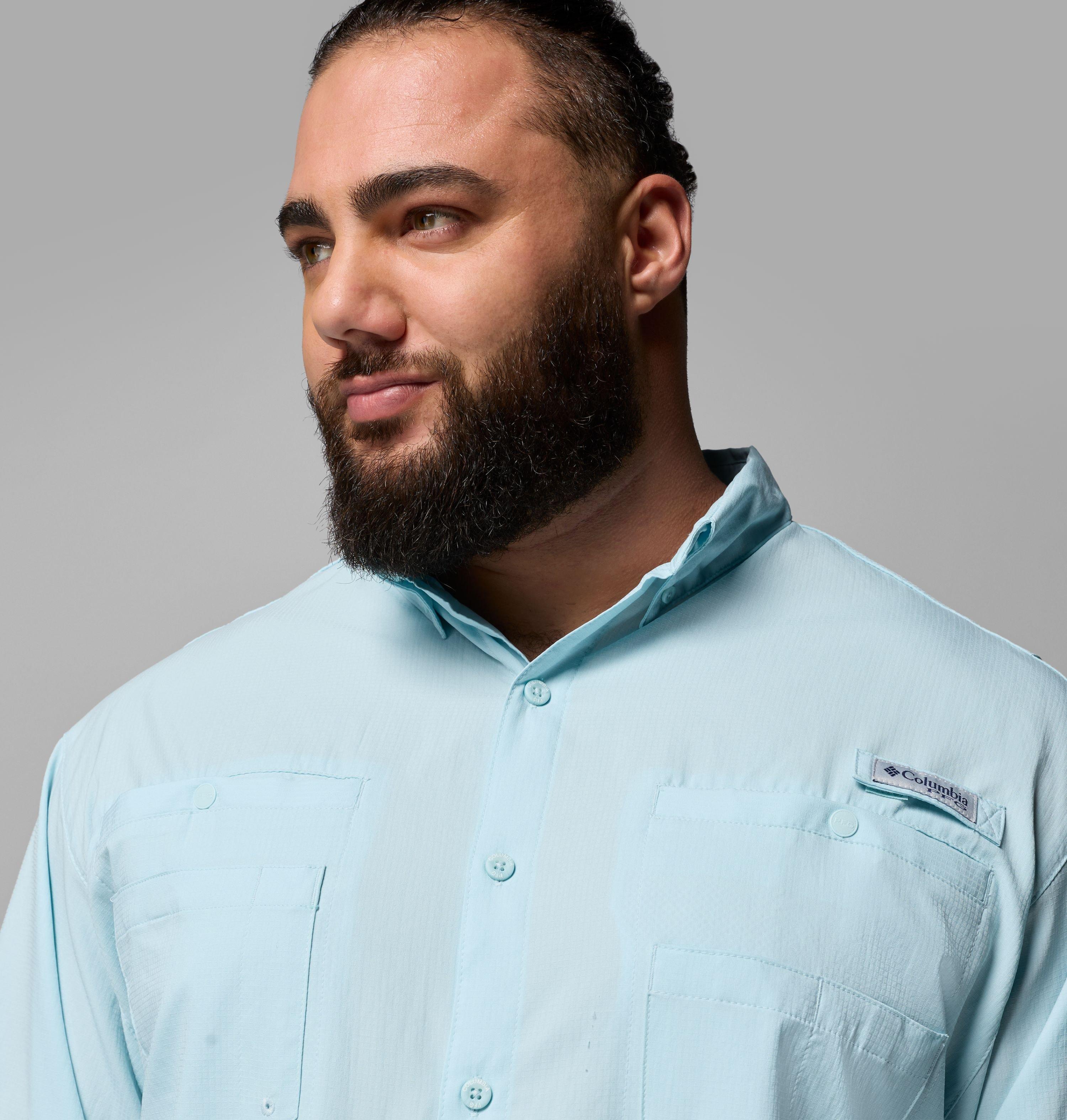 Men's PFG Tamiami II Long Sleeve Shirt - Big | 482 | 5X 7