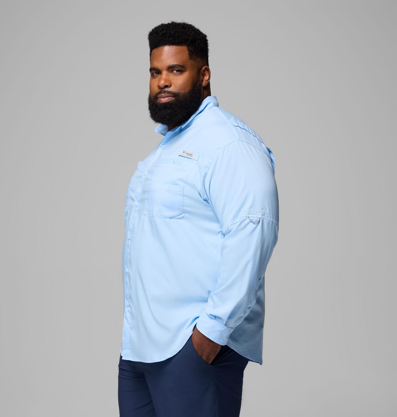 Men’s PFG Tamiami™ II Long Sleeve Shirt - Big | 486 | 4X 4