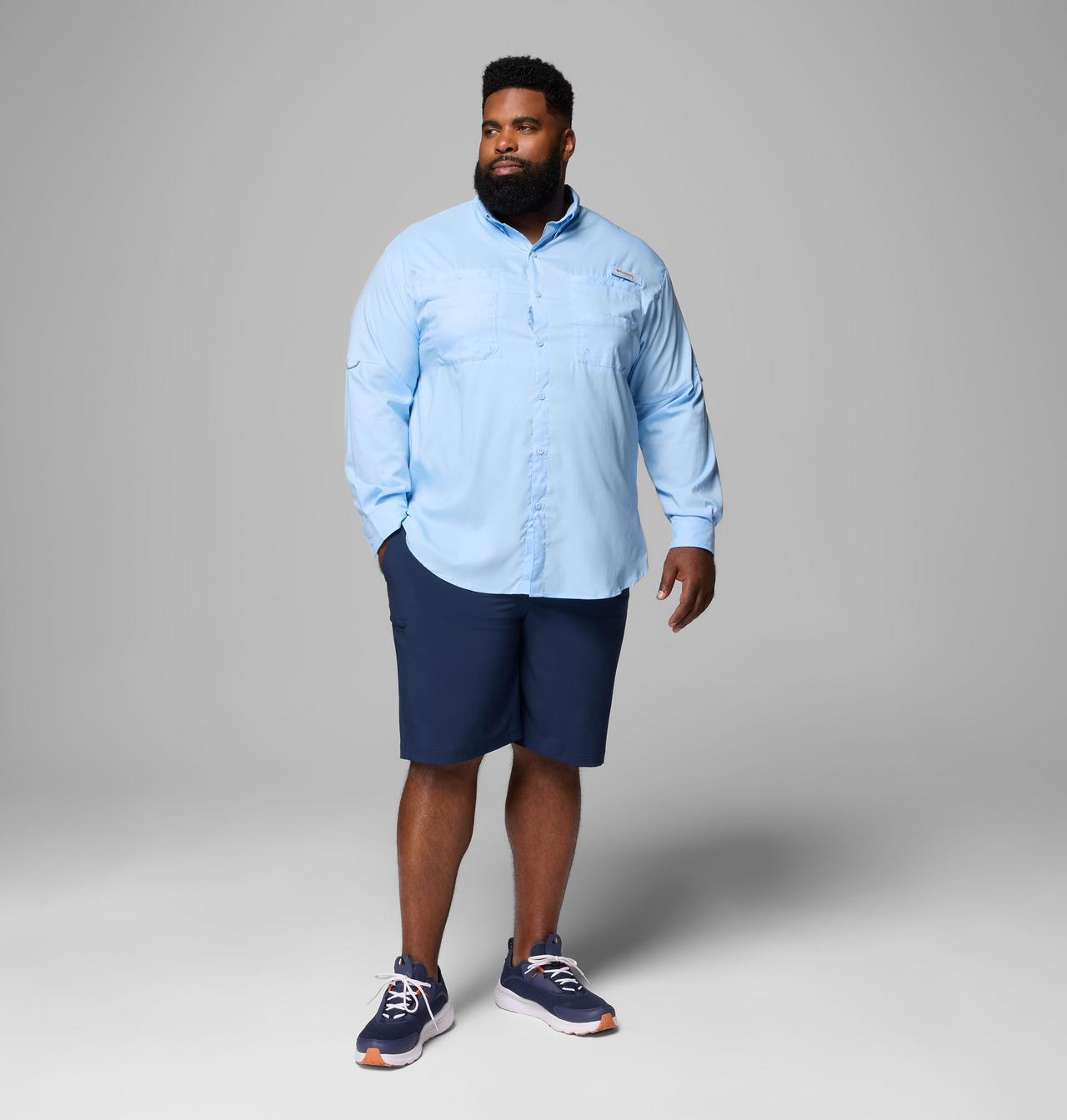 Men’s PFG Tamiami™ II Long Sleeve Shirt - Big | 486 | 4X 2