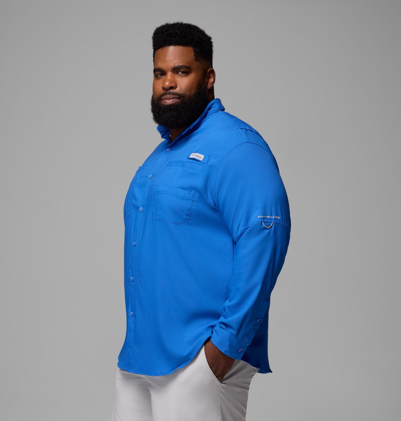 Men’s PFG Tamiami™ II Long Sleeve Shirt - Big | 487 | 1X 4