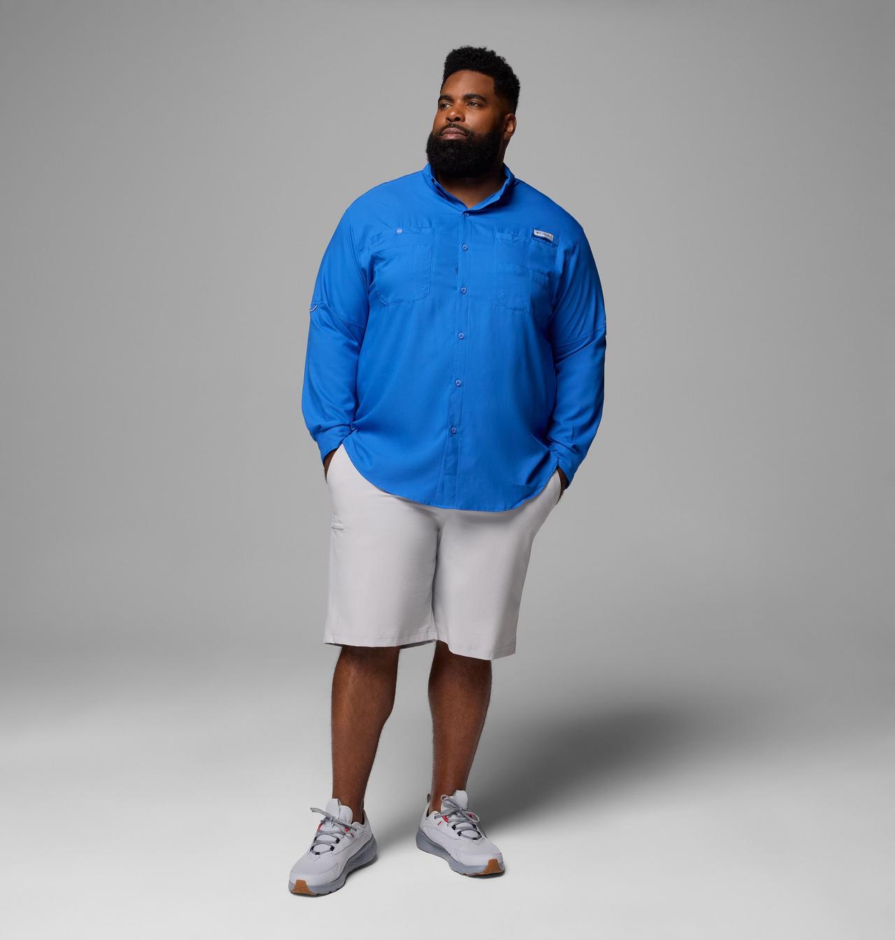 Men’s PFG Tamiami™ II Long Sleeve Shirt - Big | 487 | 1X 2
