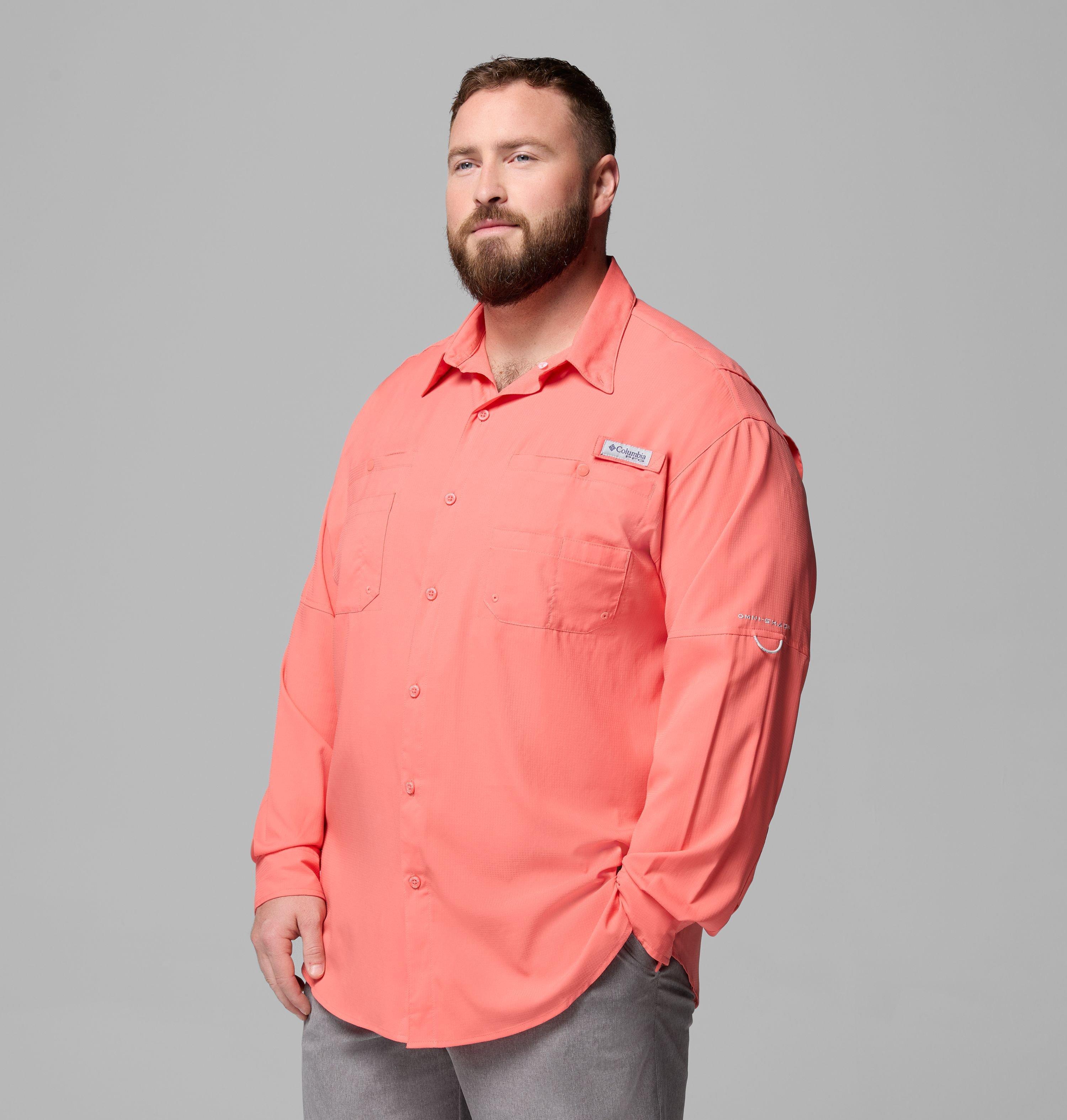 Men's PFG Tamiami II Long Sleeve Shirt - Big | 854 | 5X 4