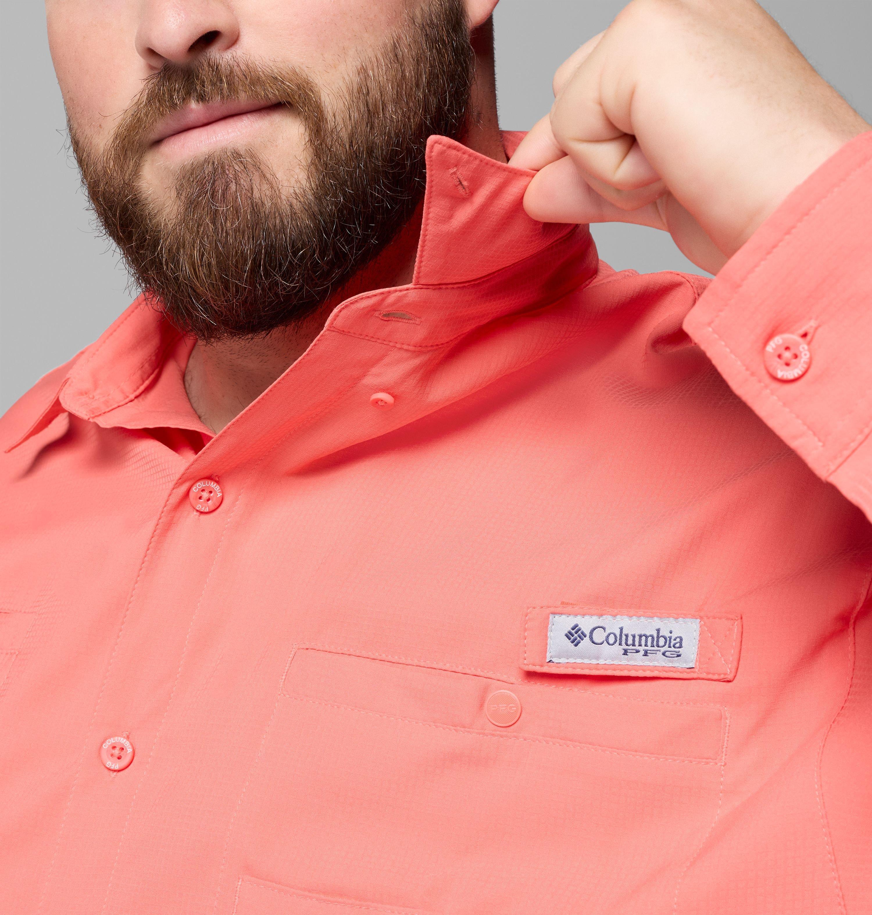 Men's PFG Tamiami II Long Sleeve Shirt - Big | 854 | 5X 8