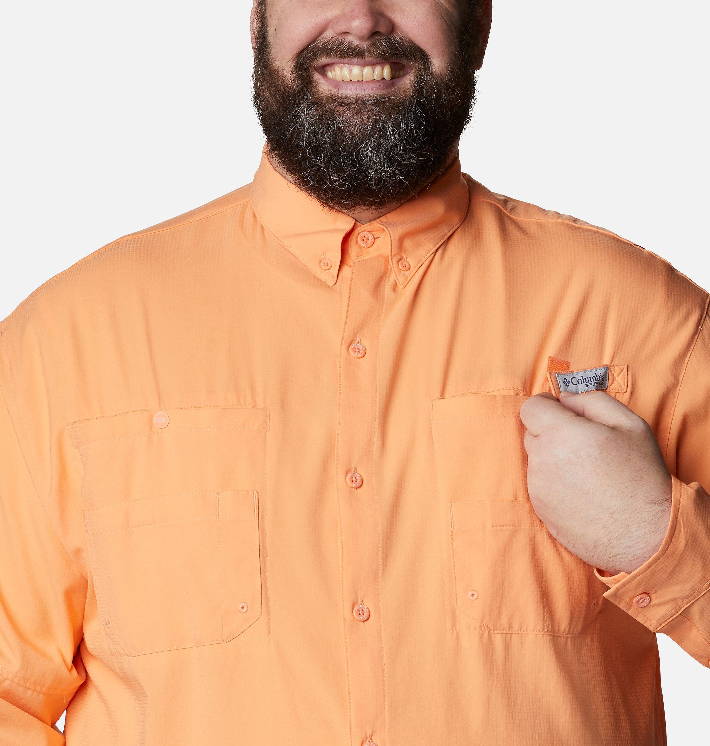 Men's PFG Tamiami II Long Sleeve Shirt - Big | 873 | 4X 4