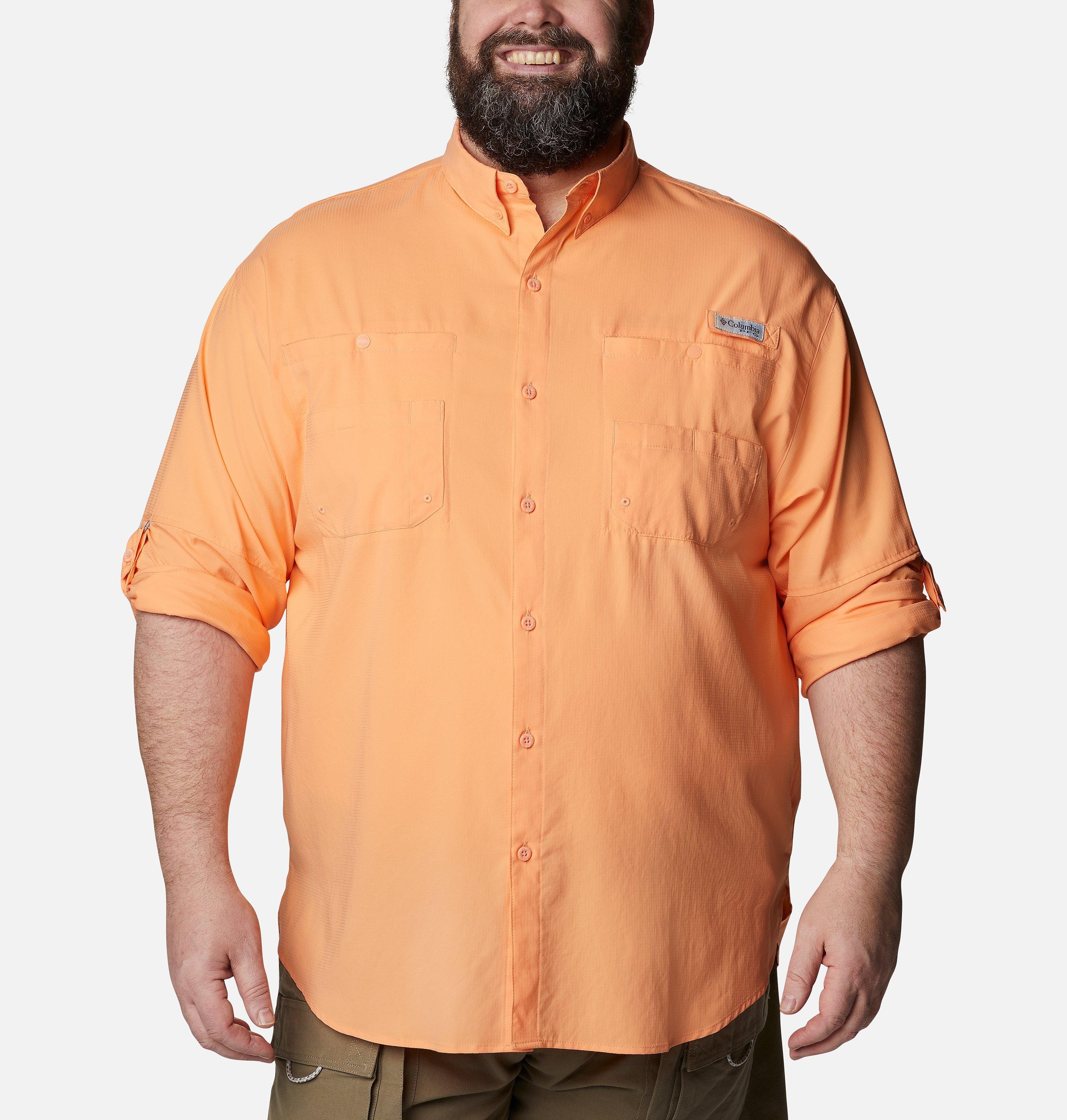 Men's PFG Tamiami II Long Sleeve Shirt - Big | 873 | 4X 6